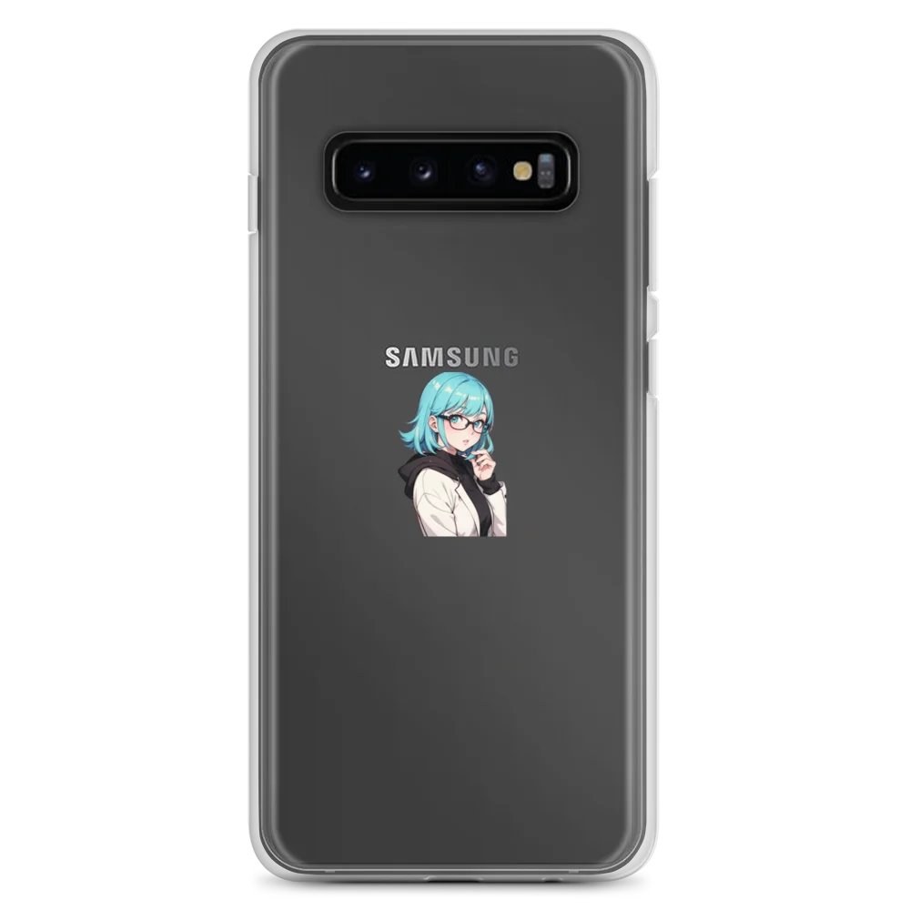 (AQUA WAIFU) K Clear Case for Samsung product image (1)