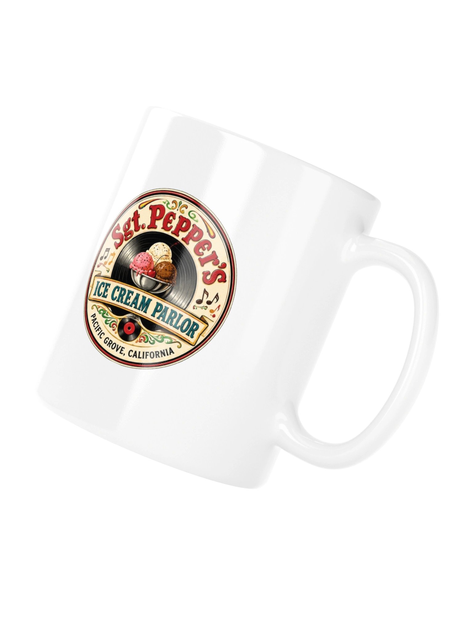 Sgt. Pepper's Ice Cream Parlor Classic Logo Mug product image (12)