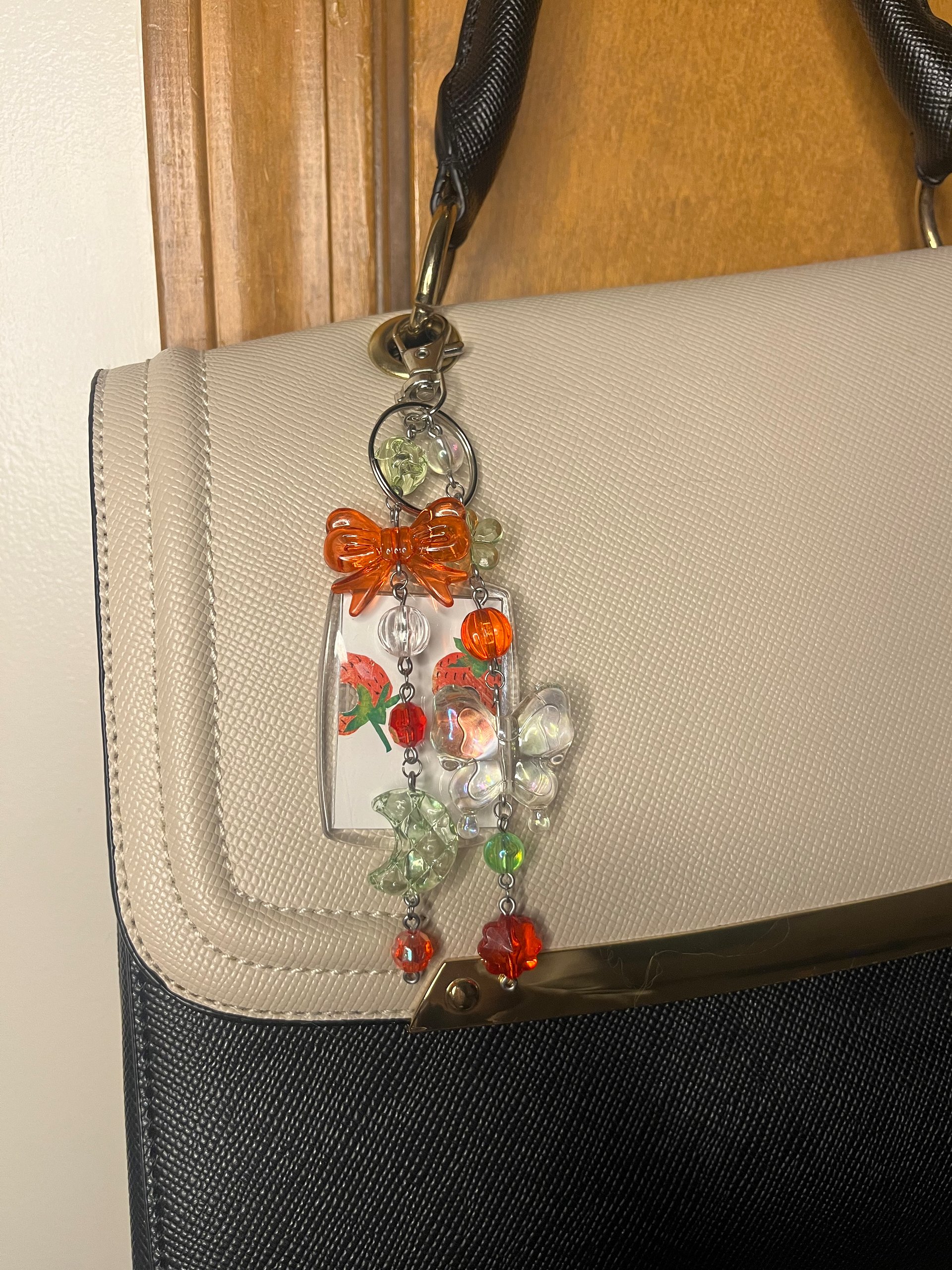The Caterpillar's Strawberry Bag Charm product image (3)