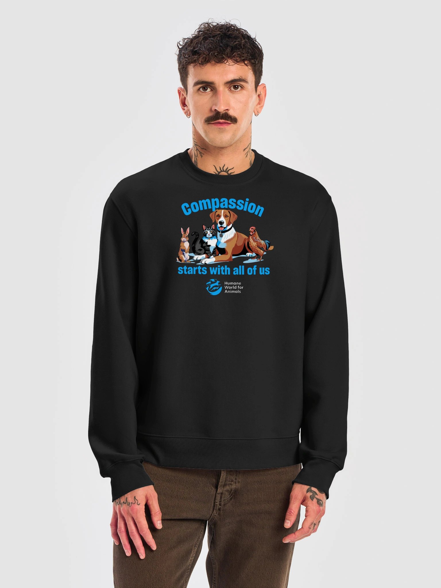 Compassion starts with all of us - Sweatshirt product image (5)