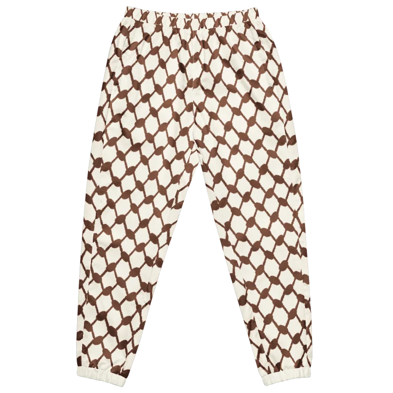 Chocolate Keffiyeh Unisex Track Pants product image (1)
