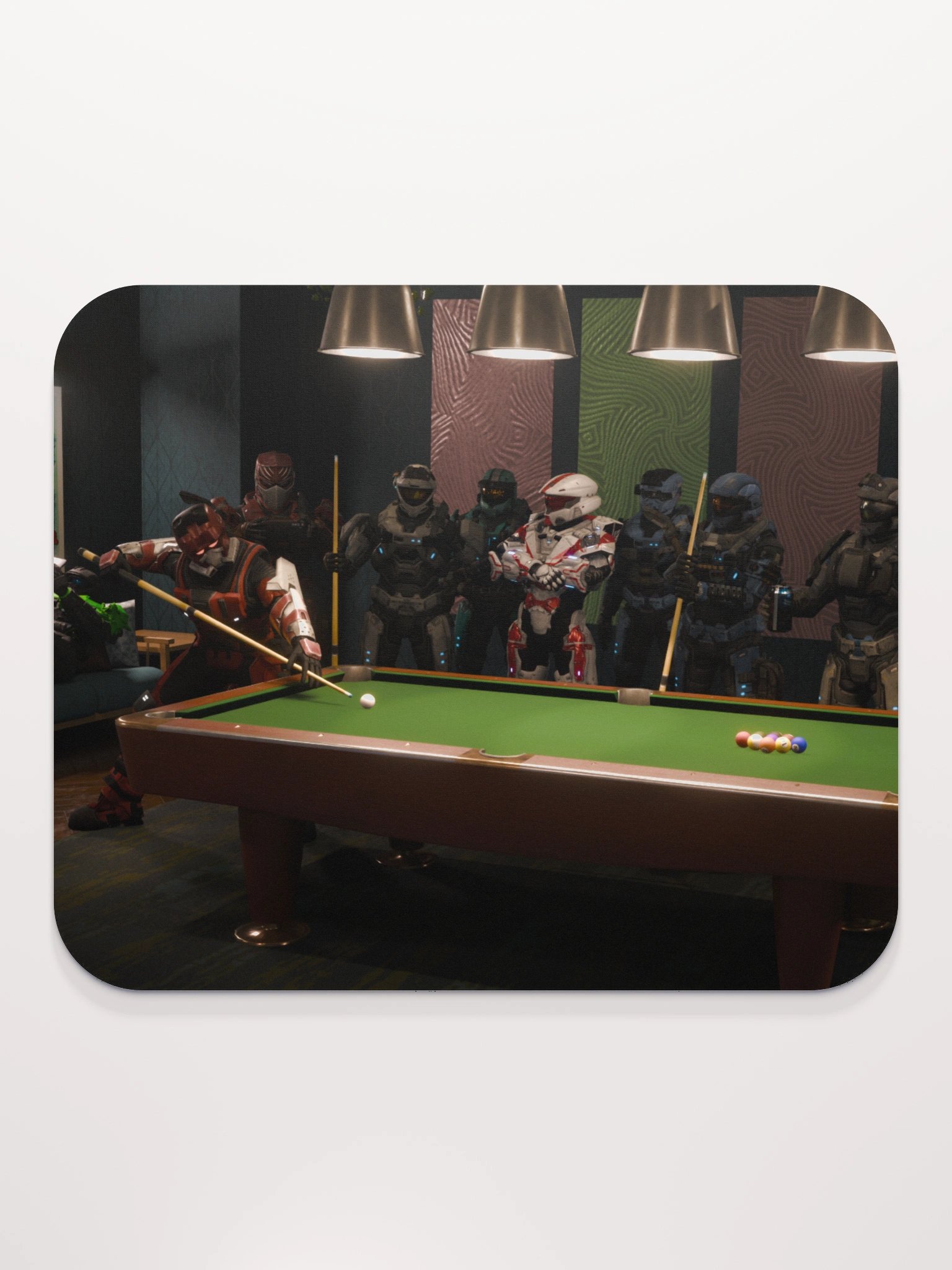 Cigarettes, Coffee, & Halo - Mouse Pad product image (2)