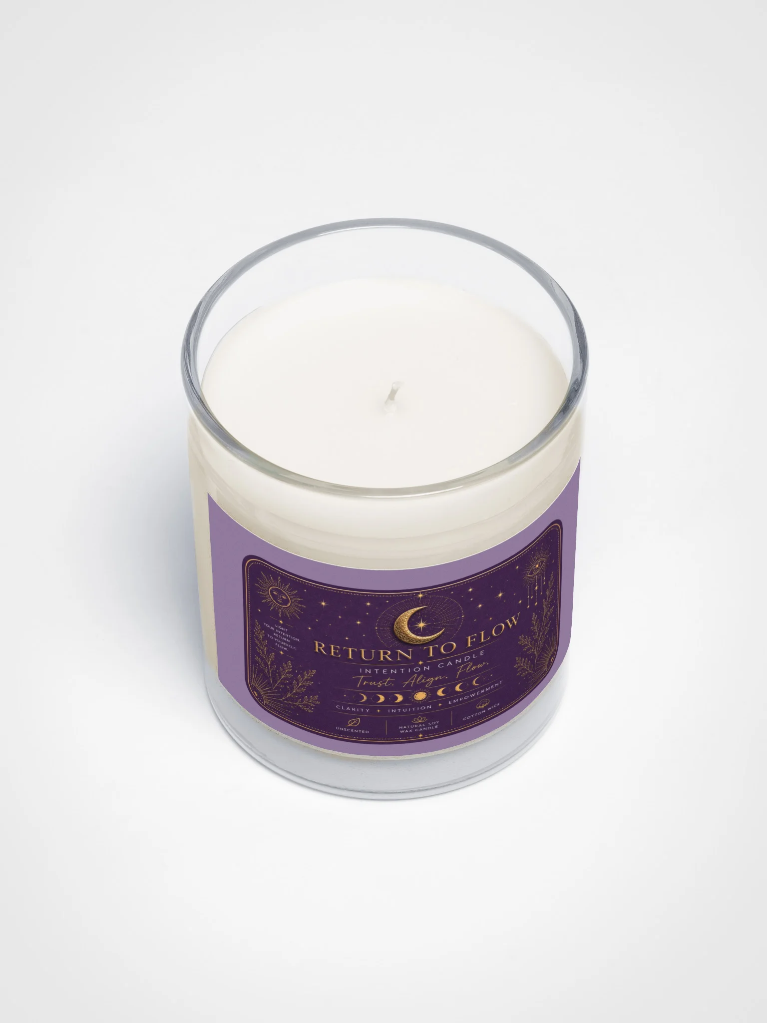 Return to Flow Intention Candle product image (3)