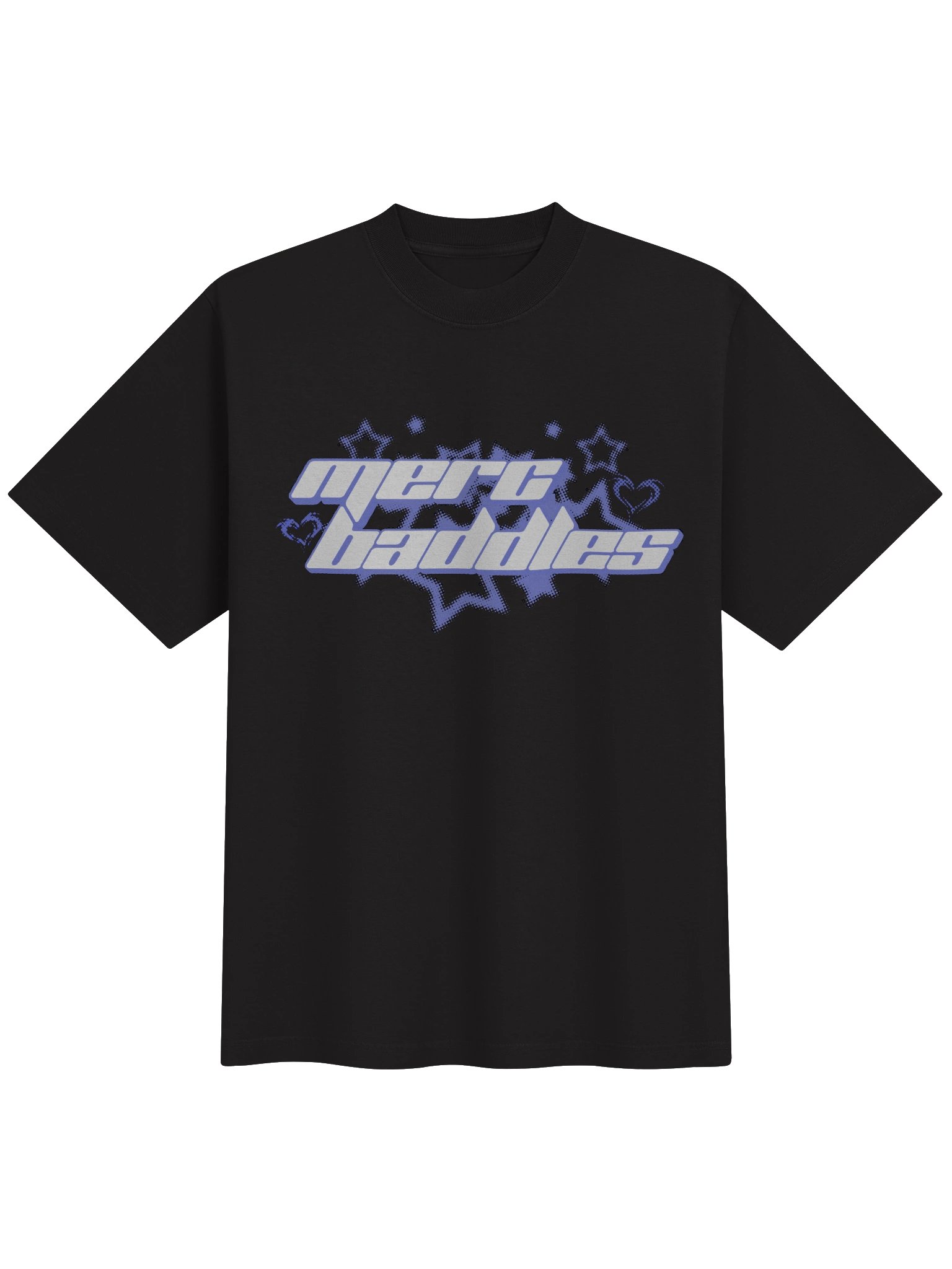 mercbaddies - oversized boxy tee (merc x riftbaddies) product image (1)