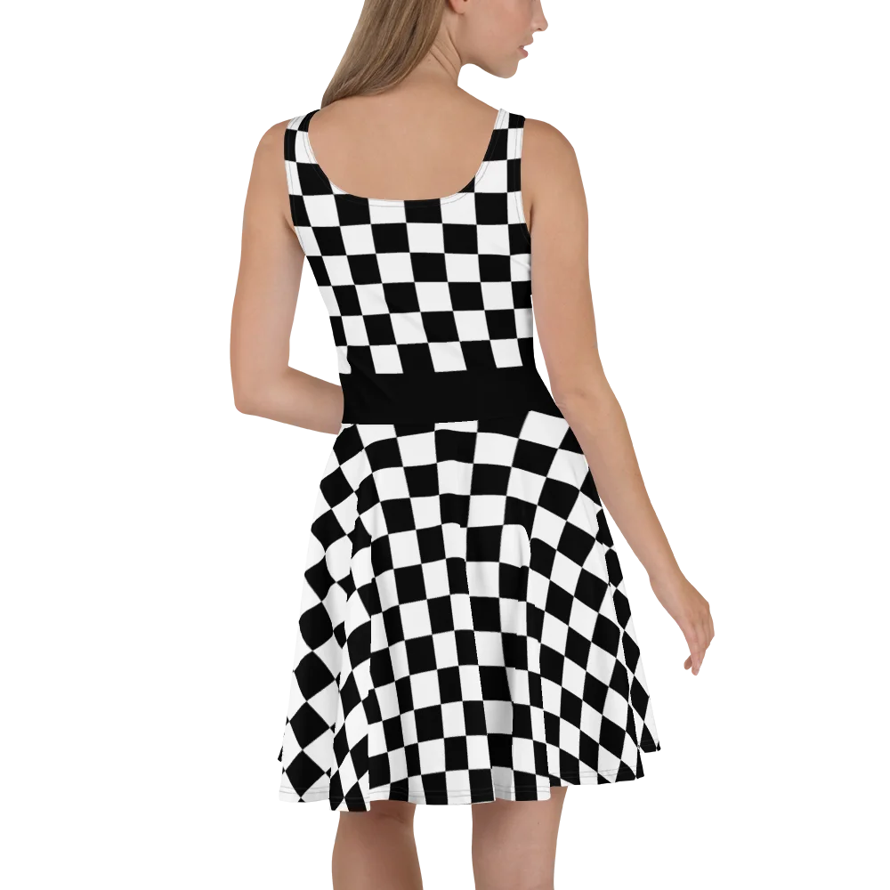 Checkered Skater Dress product image (5)