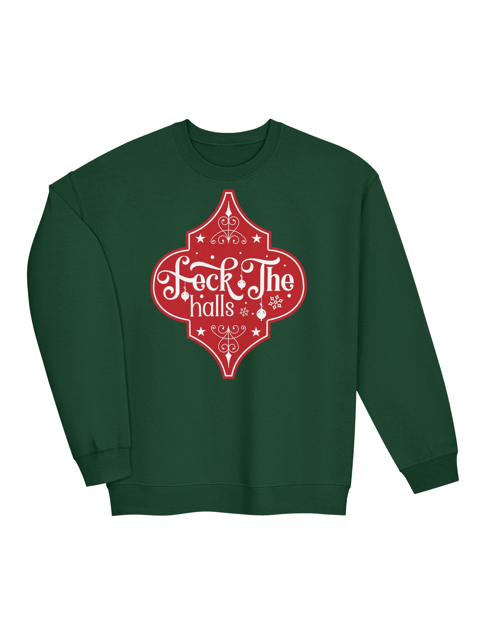 Feck The Halls - Irish Christmas Geansaí | Classic Crewneck product image (5)