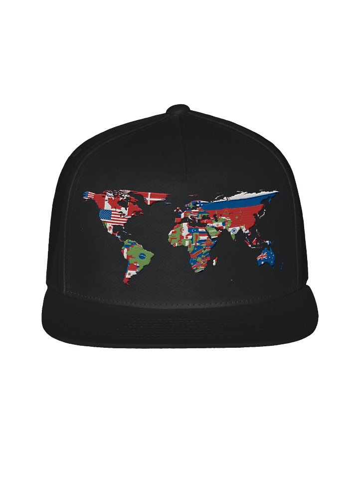 "Earth" Yupoong Snapback Cap product image (1)