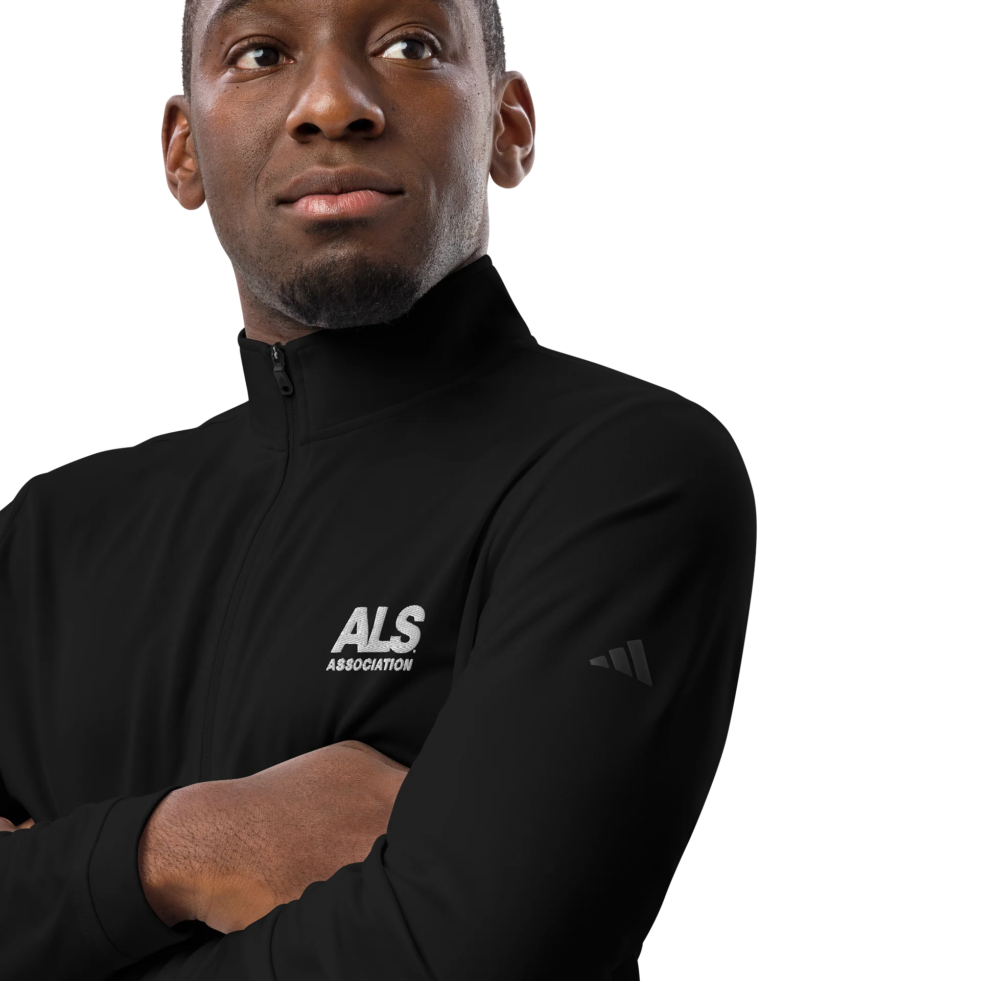 ALS Association Adidas Lightweight Quarter-Zip Pullover product image (8)