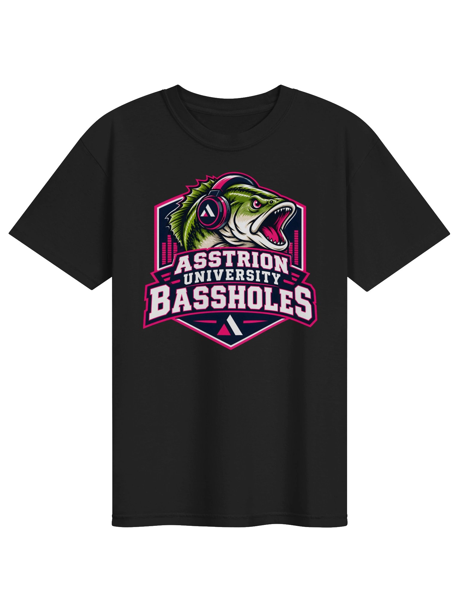 Bassholes Official Athletics T-Shirt product photograph