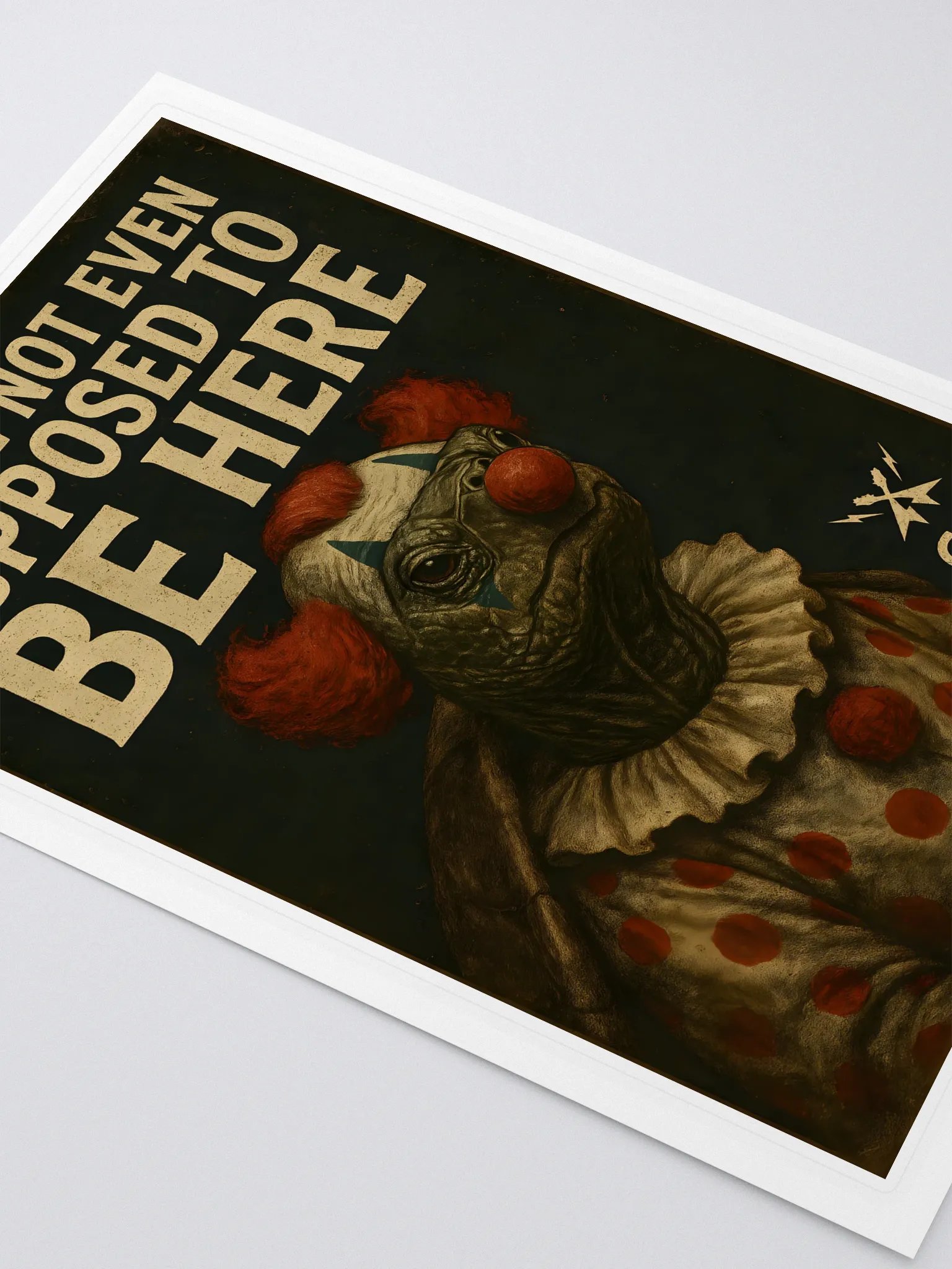 LIMITED EDITION: G.D. Pickups “Clown Turtle” Artwork Sticker product image (2)