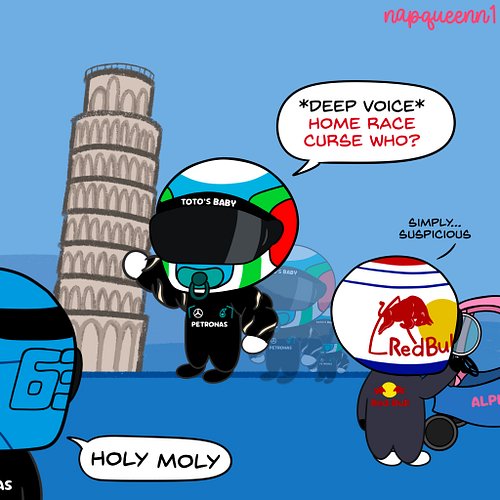P19 to P1, he’s gone from baby kimi to jacked baby kimi 

#f1fanart #racerecap #italiangp #monza