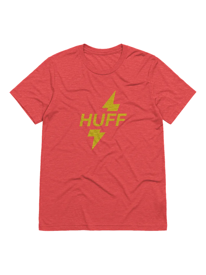 Huff Bolt Short Sleeve T-Shirt Red (Large Logo) product image (1)