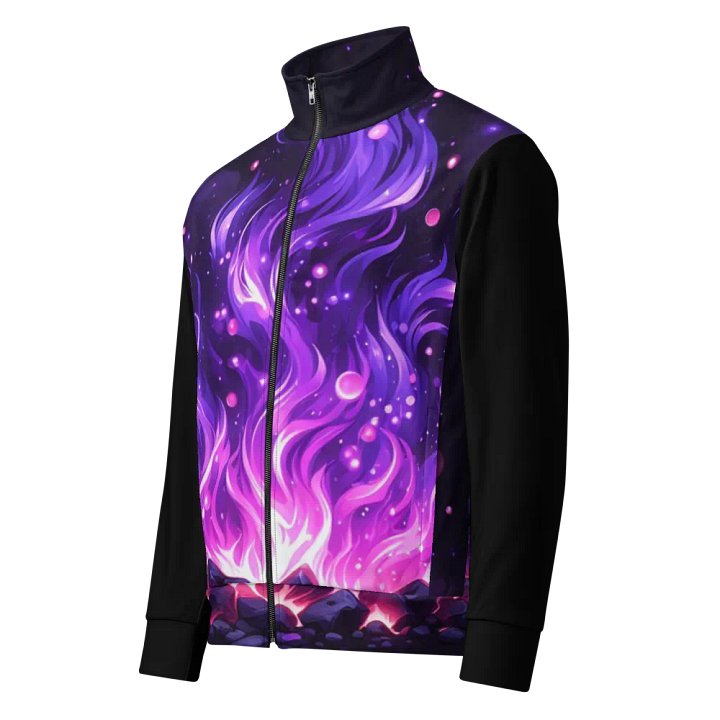 Mystical Flames Recycled Track Jacket | Ai Design product image (1)
