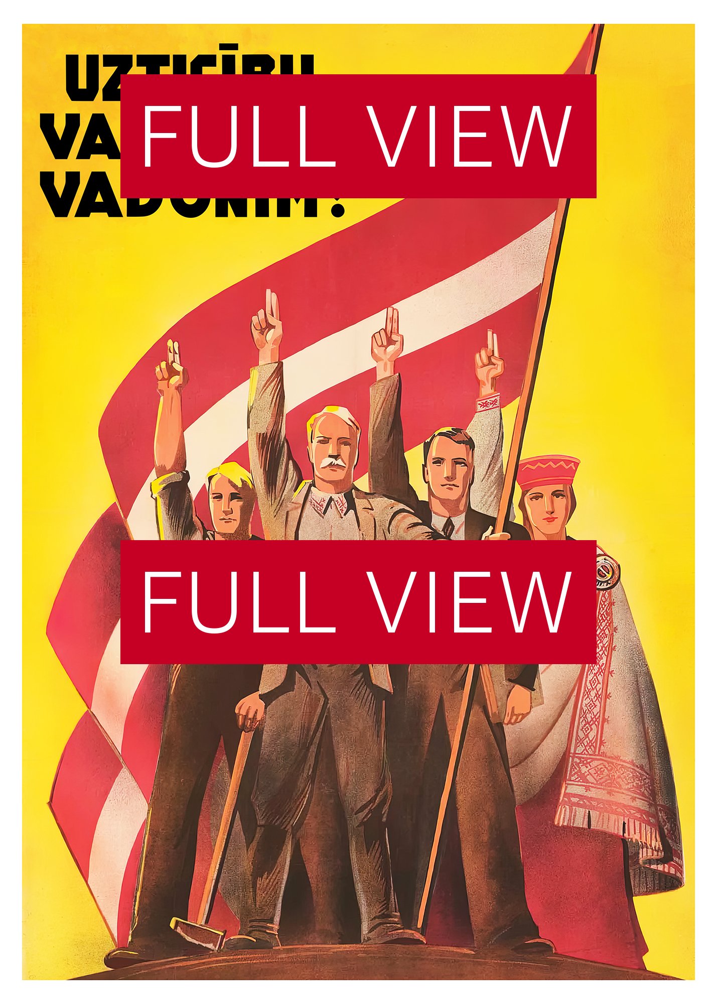 Latvia retro poster, 1938 — retro vintage travel poster, retro travel art, retro travel wall art product image (3)