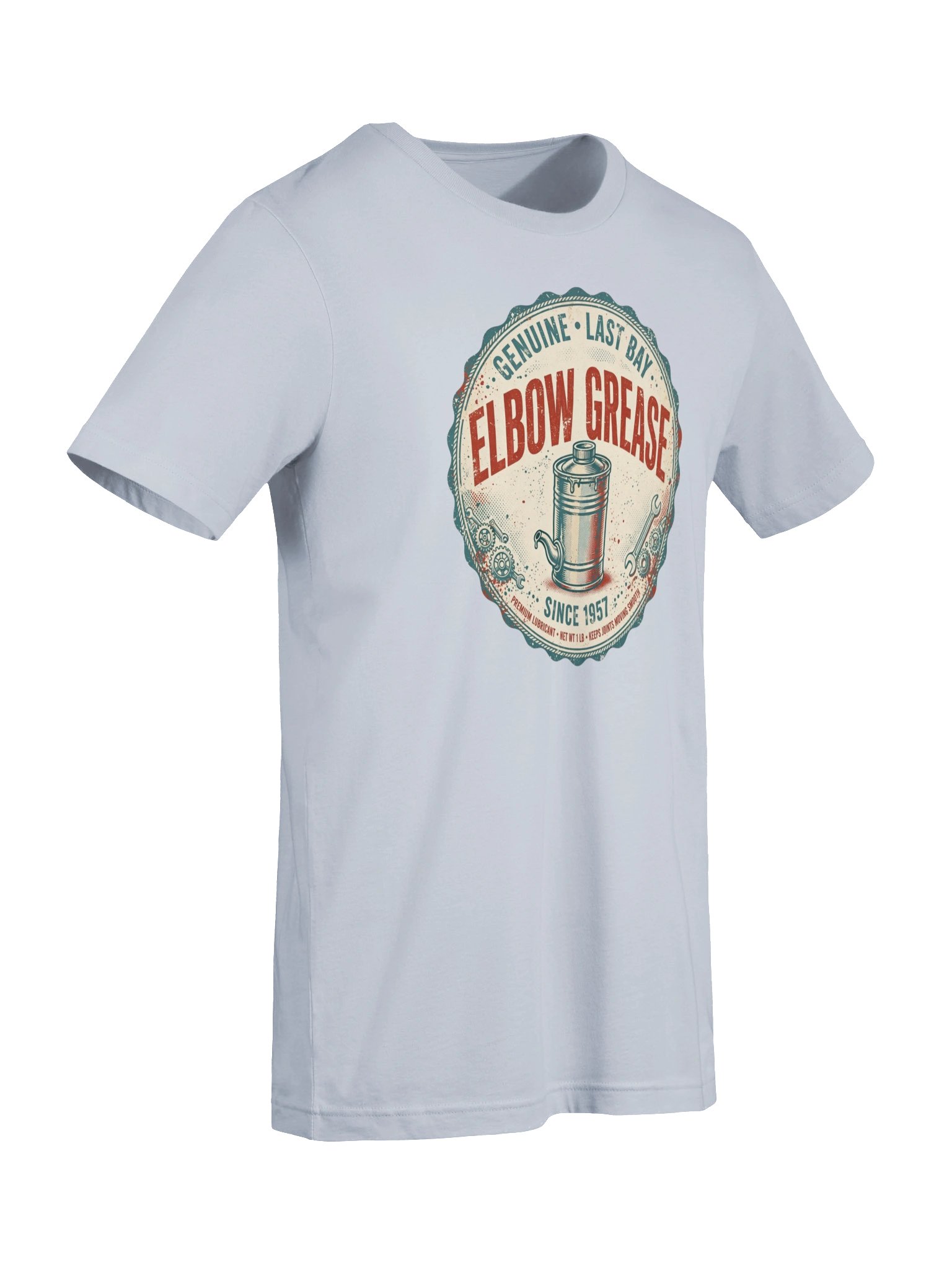 Elbow Grease Genuine Last Bay 1957 Vintage Mechanic T-Shirt product image (7)