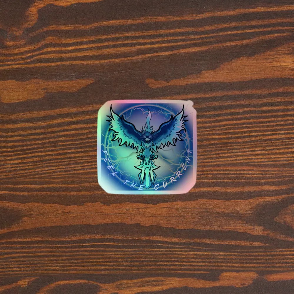 Electric Phoenix Holocut Stickers product image (3)