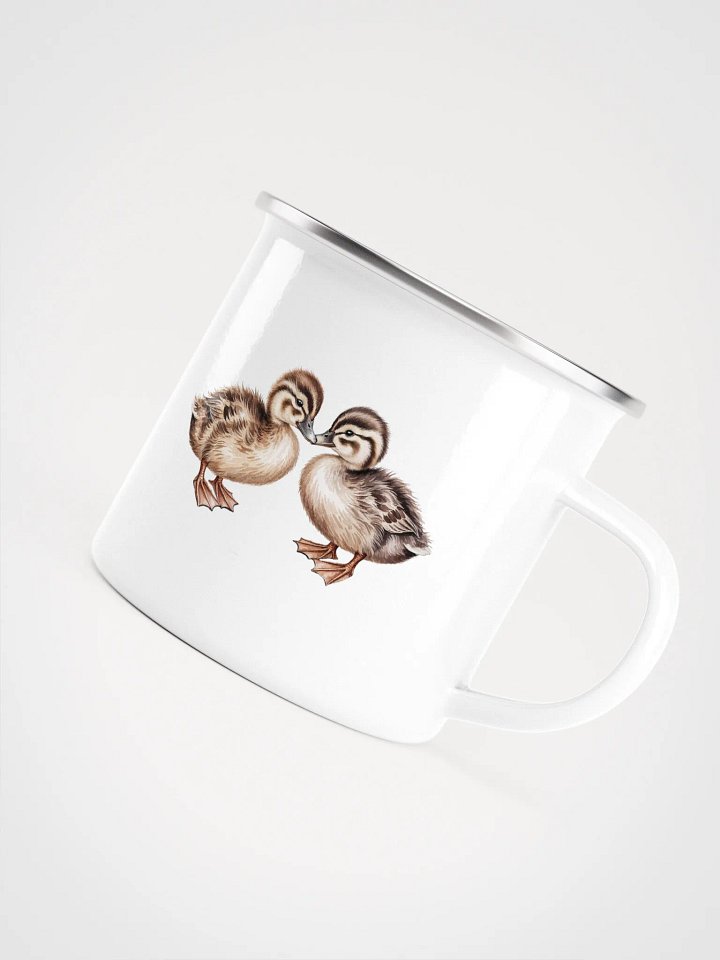 Symmetry of FluffY DUCKS Enamel Mug - Lieblingstasse mit Entchen product image (1)