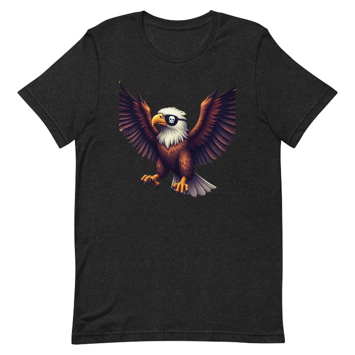 Bald Pirate Eagle T-Shirt product image (2)
