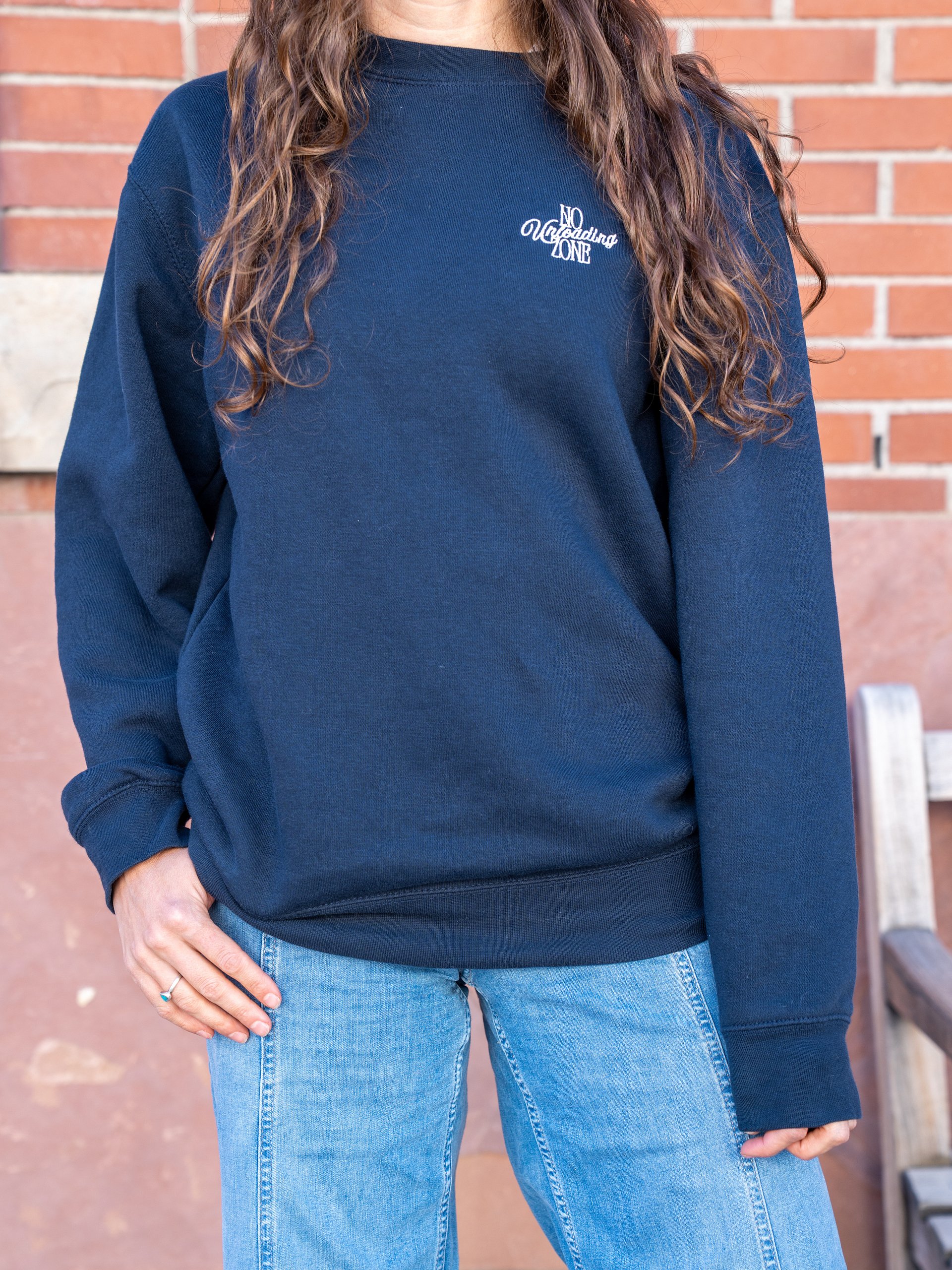 Classic Embroidered Crewneck (light color) product image (1)