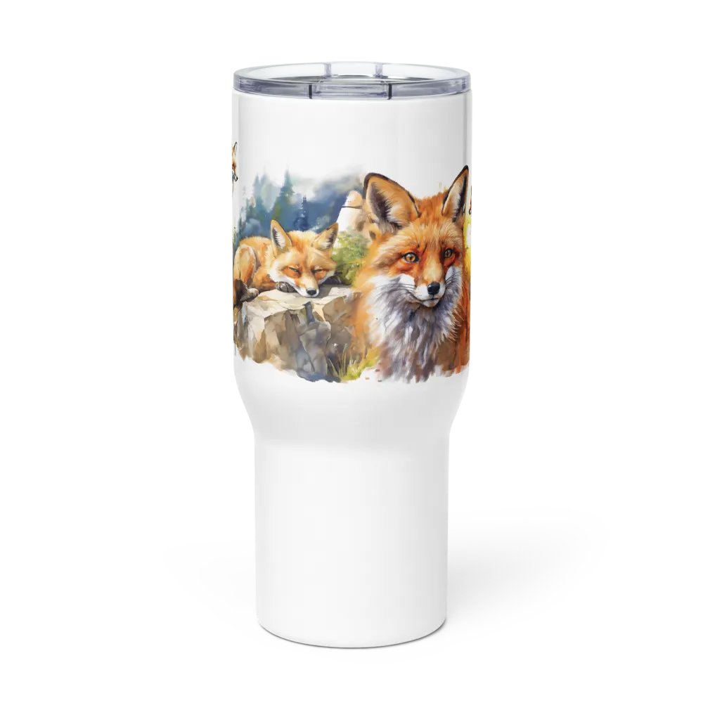 Wilderness Foxes Stainless Steel Travel Mug product image (2)