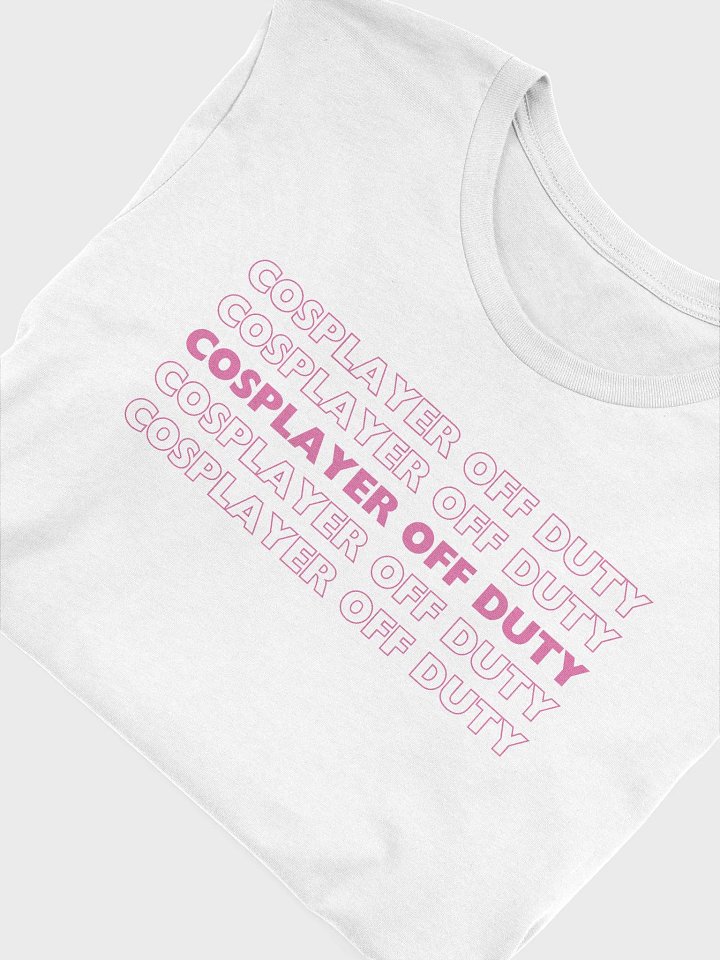 Cosplayer Off Duty T-Shirt - Pink product image (1)