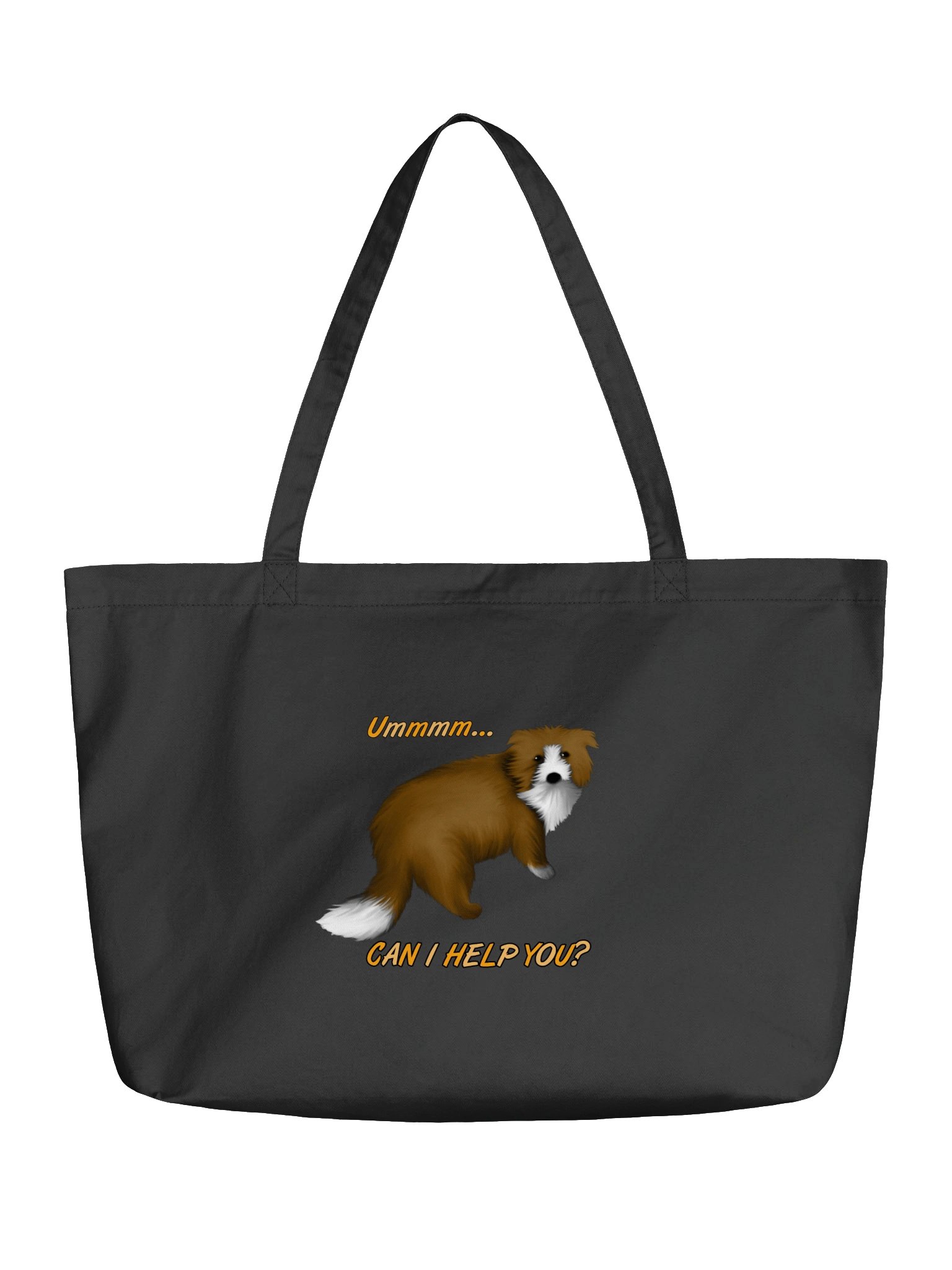 Dog "Ummm... Can I Help You?" Econscious Organic Cotton Tote product image (1)