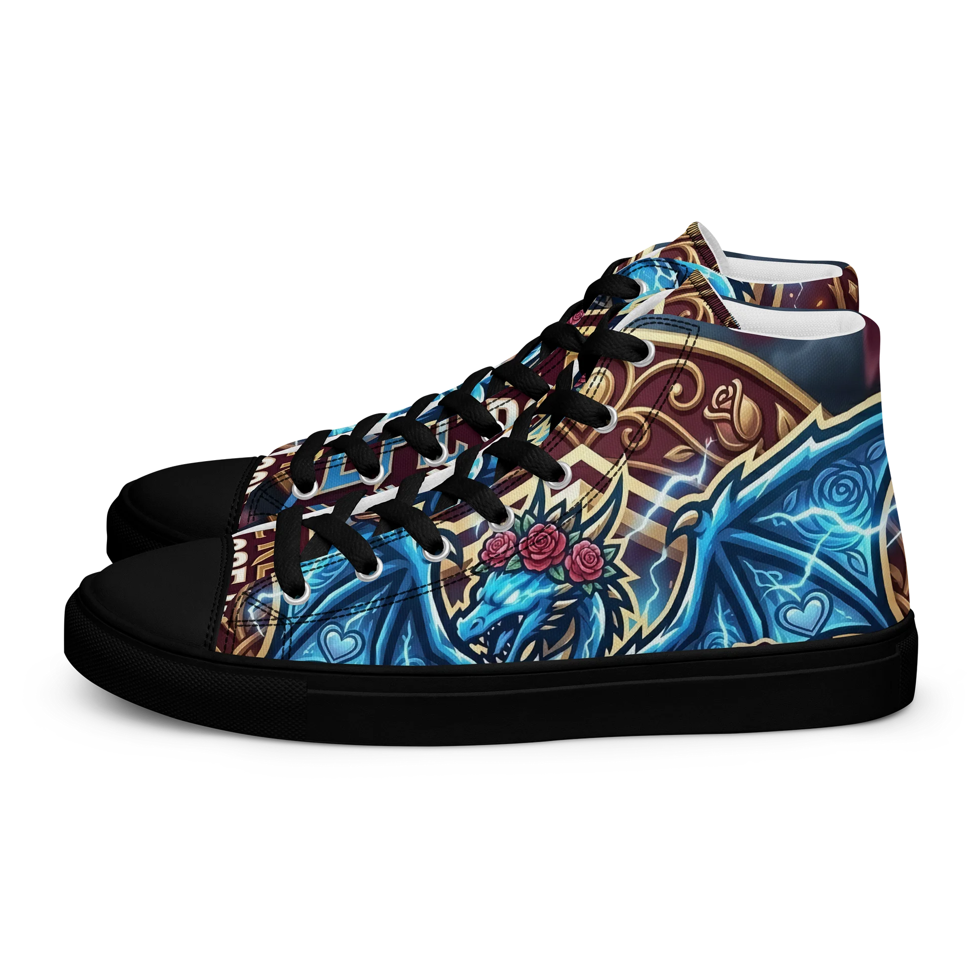 TheRealEp1cRosePlays “Fusion Legacy” Men’s High-Top Sneakers product image (1)