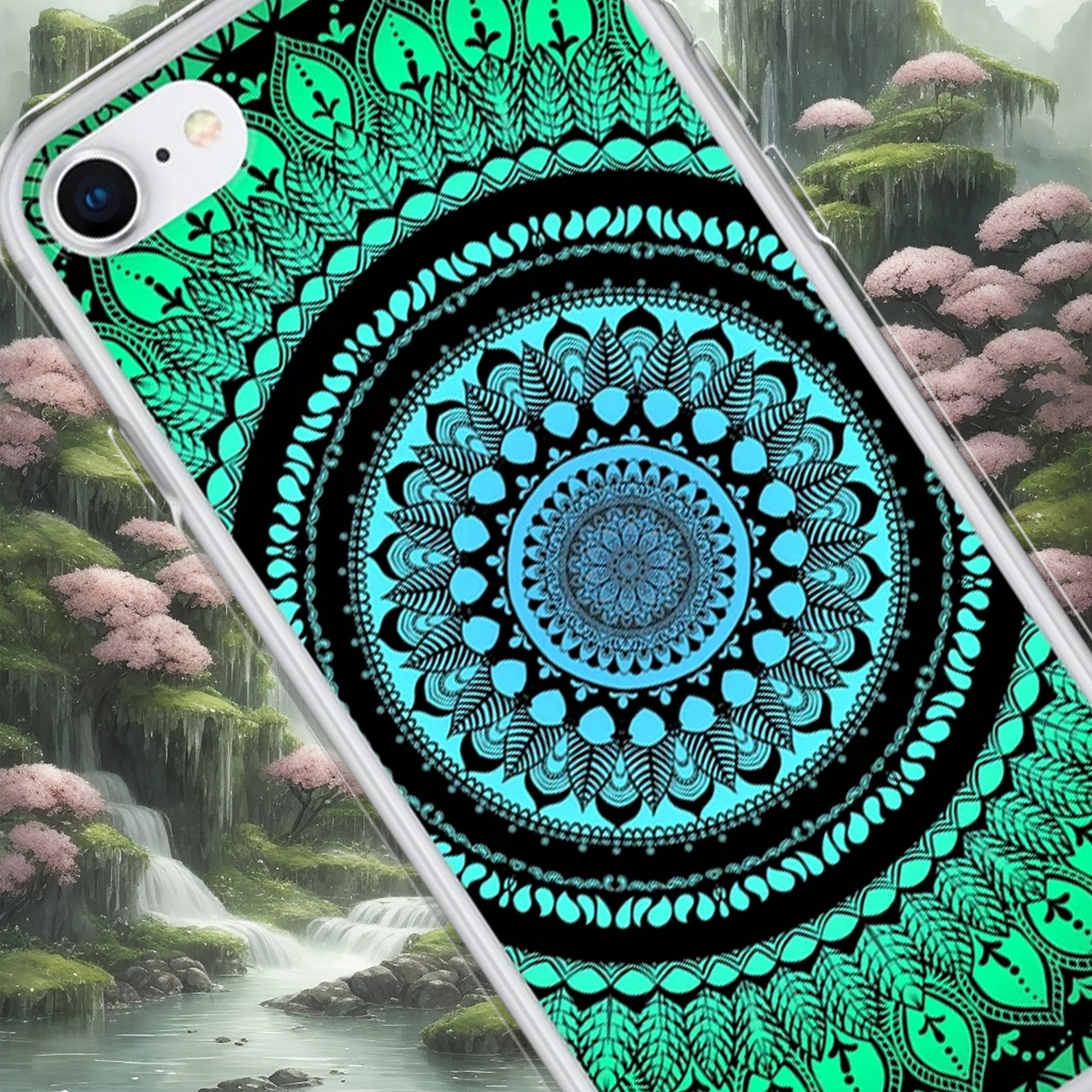Blue Green Phone Cover product image (1)