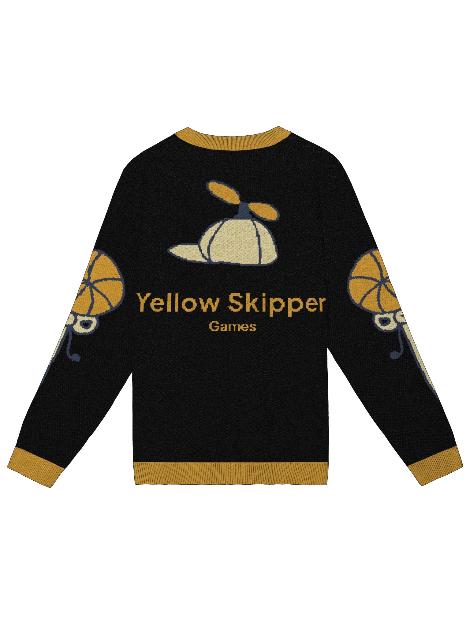 Yellow Skipper Knitted Sweater product image (2)