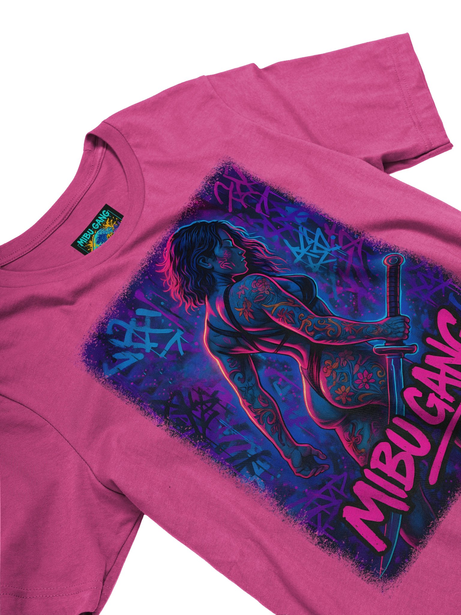 Warrior Woman MIBU GANG T-Shirt product image (13)