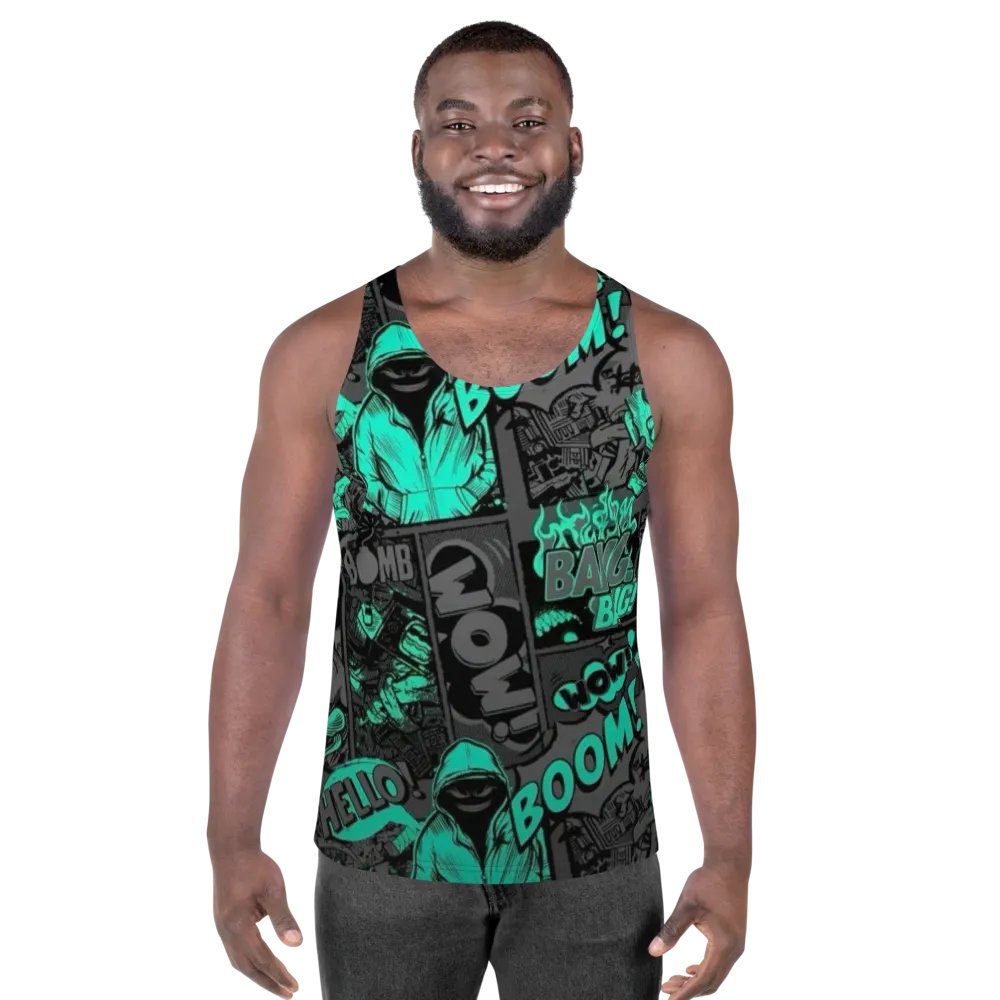 Urban Vibes Comic Tank Top product image (5)
