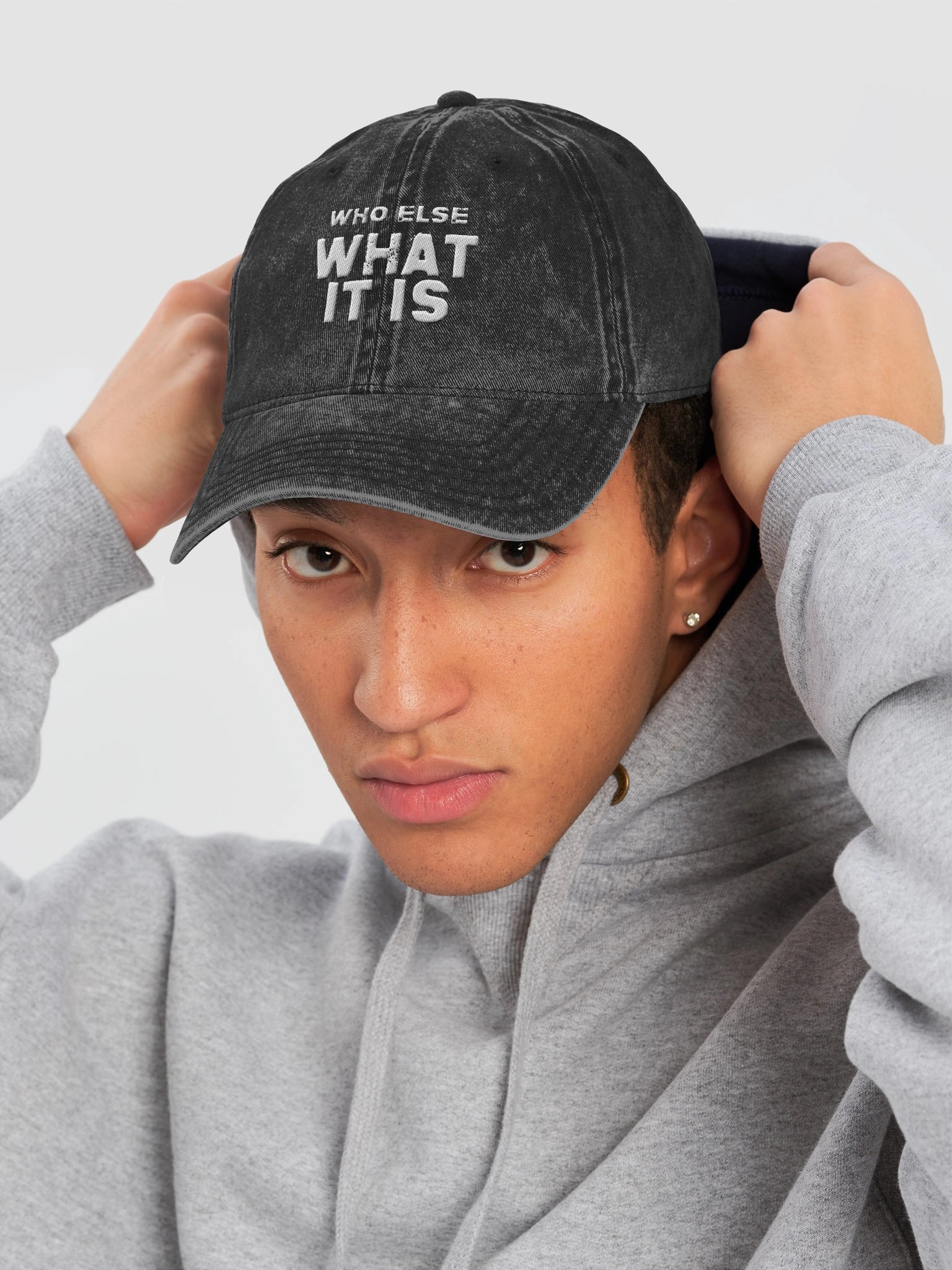 Who Else What It Is Vintage Wash Hat product image (6)