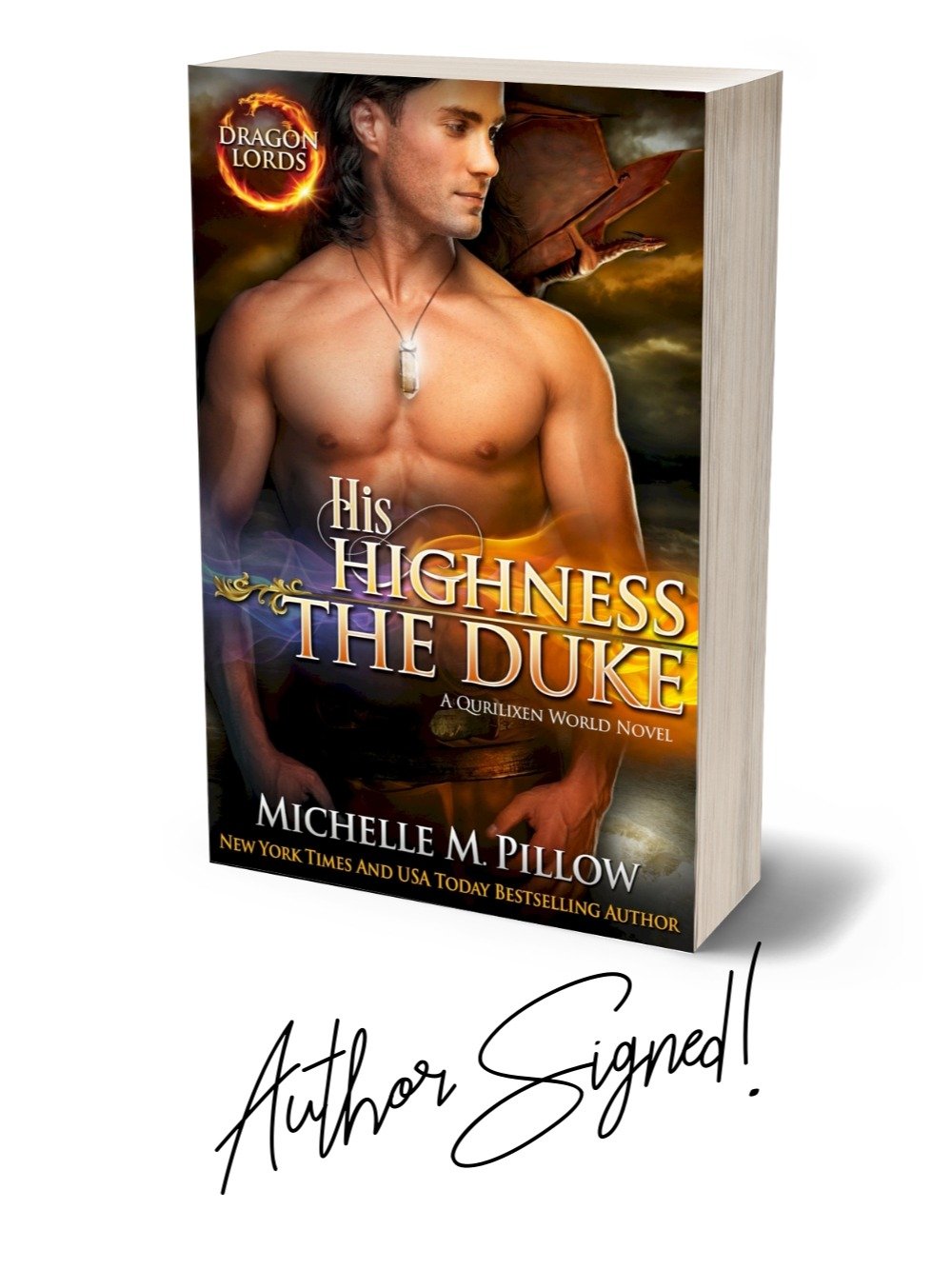 SIGNED: His Highness the Duke (Dragon Lords #5) Paperback product image (1)