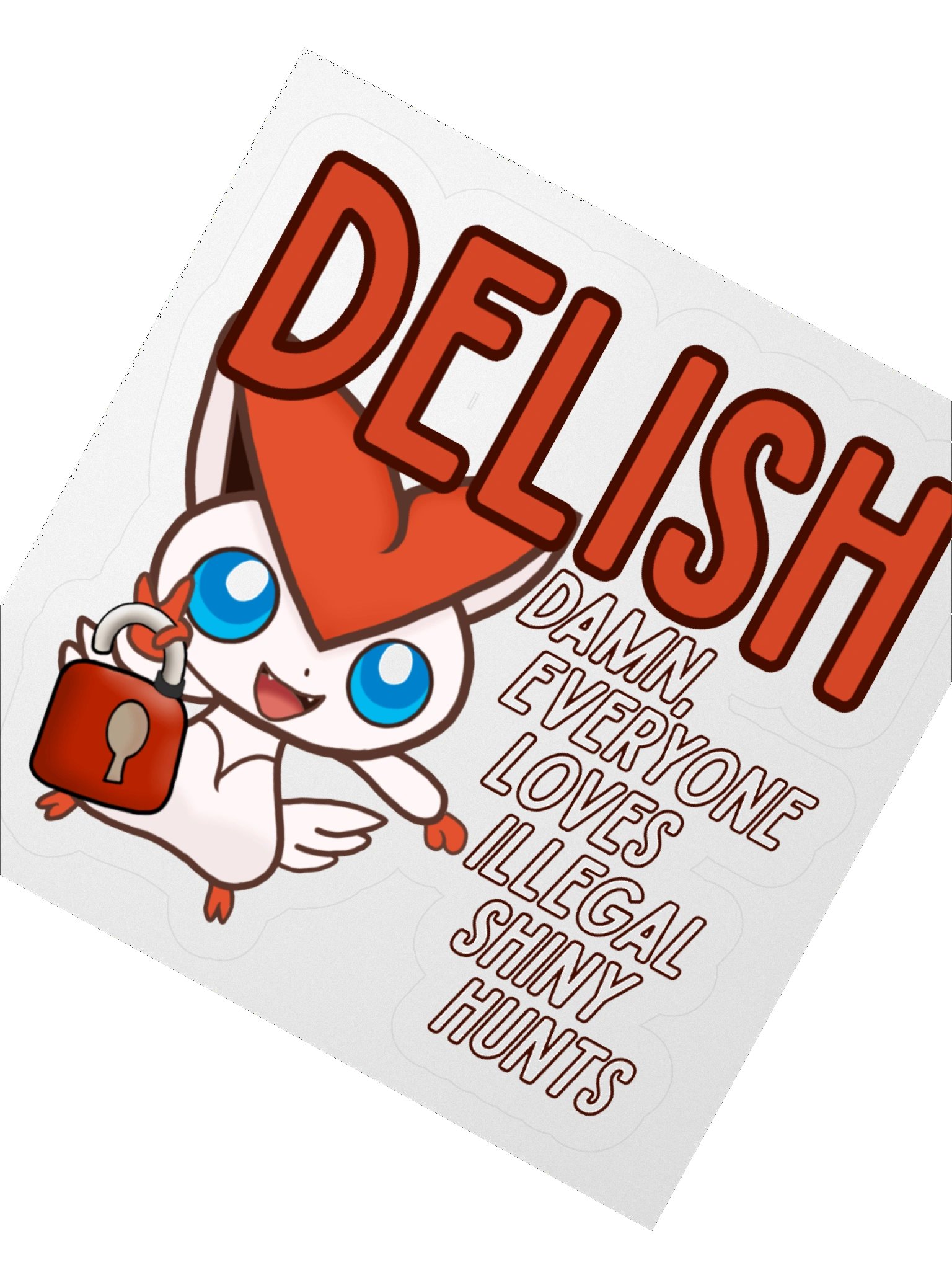DELISH Sticker product image (2)
