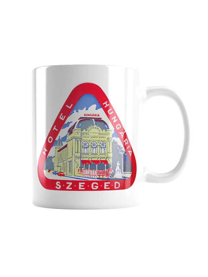 Hotel Hungaria Mug-Red product image (1)