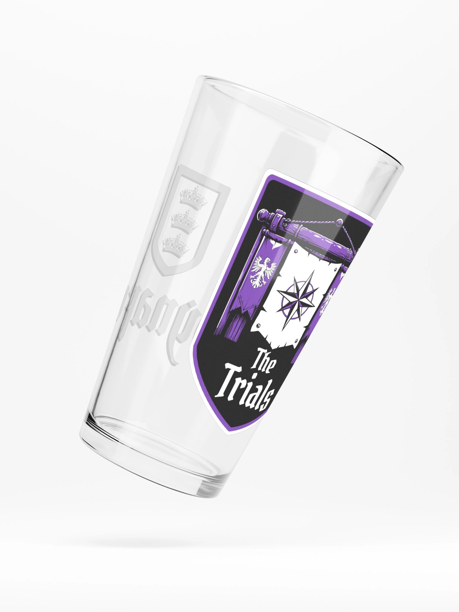 The Trials Pint Glass product image (1)