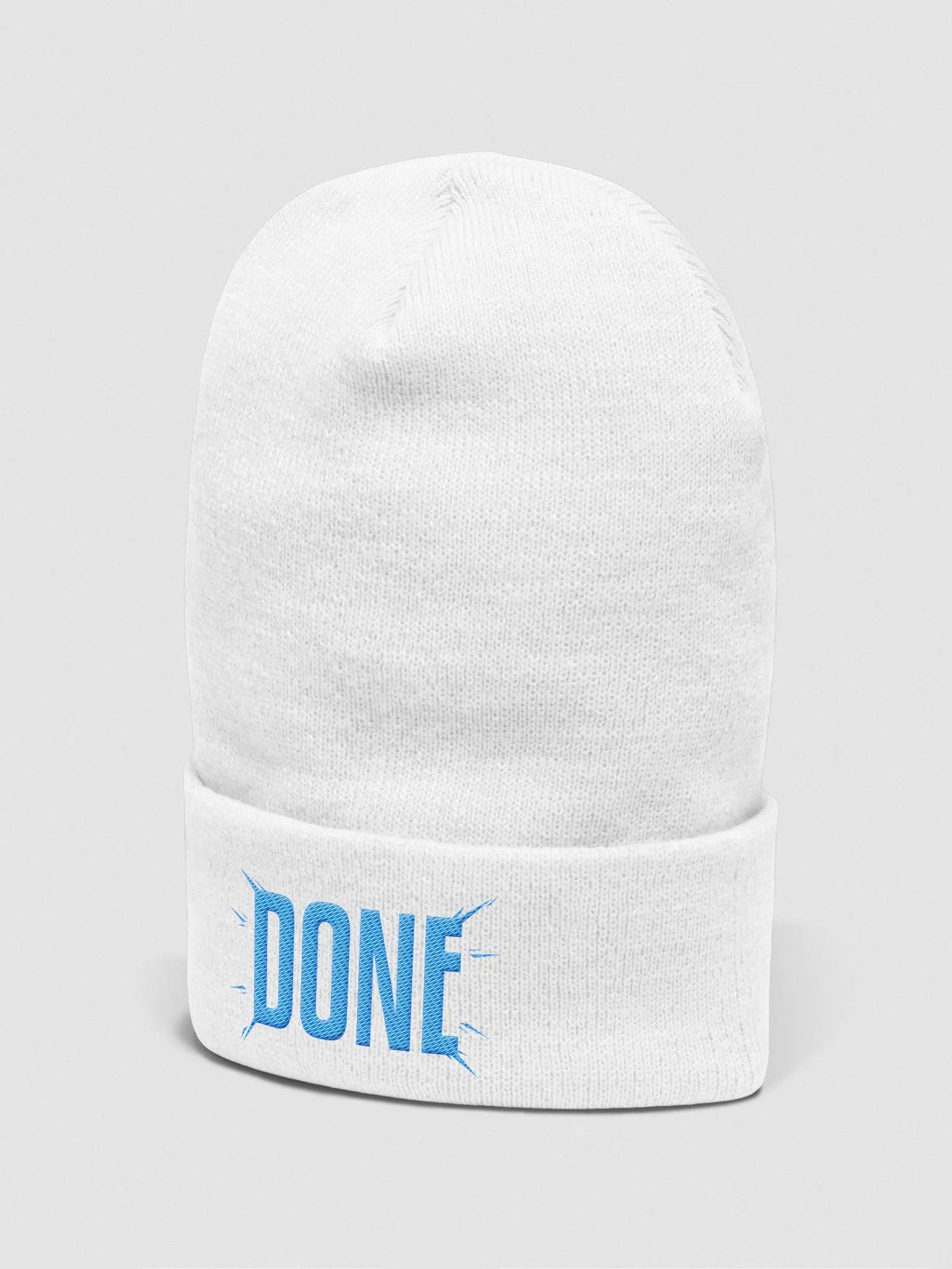 'DONE' Blue Beanie product image (4)