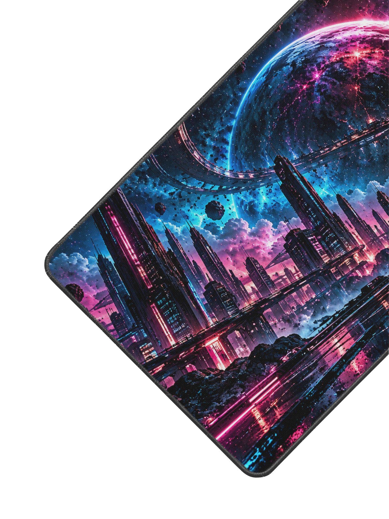Cyberpunk Galaxy — Extended Gaming Mouse Pad product image (3)