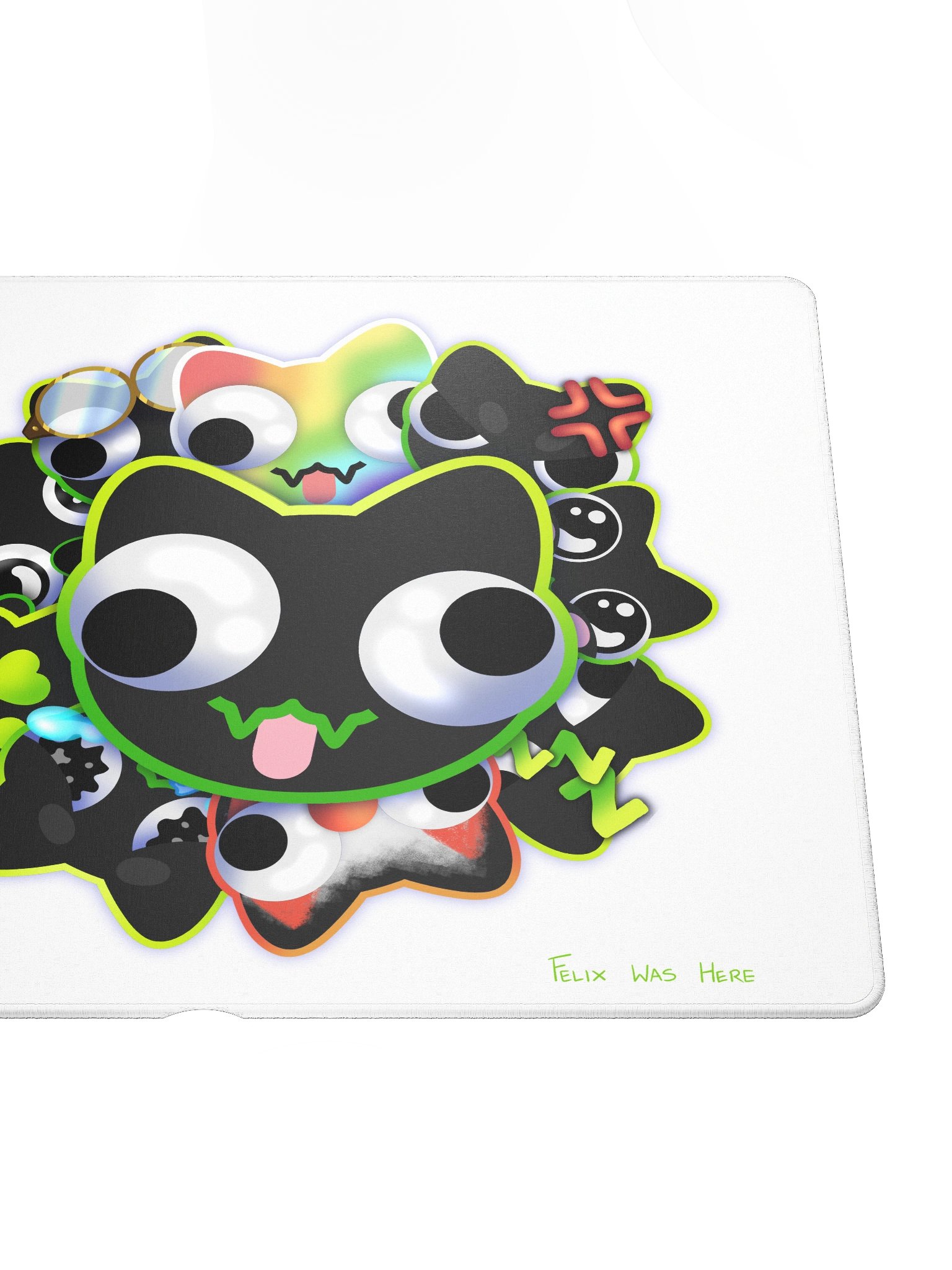 Mousepad Large - DerpBurst on White product image (5)