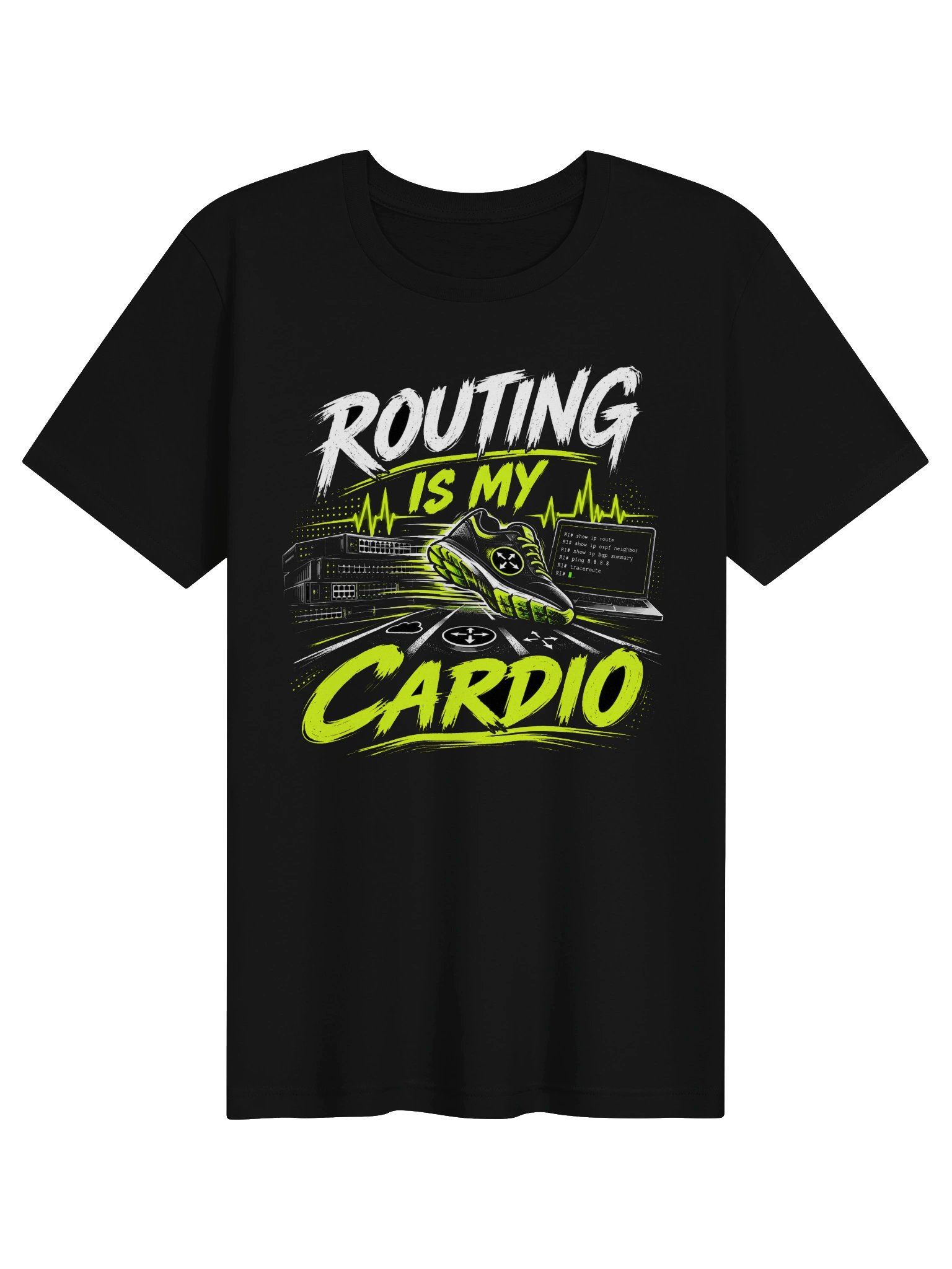"Routing Is My Cardio" - Tshirt product image (1)