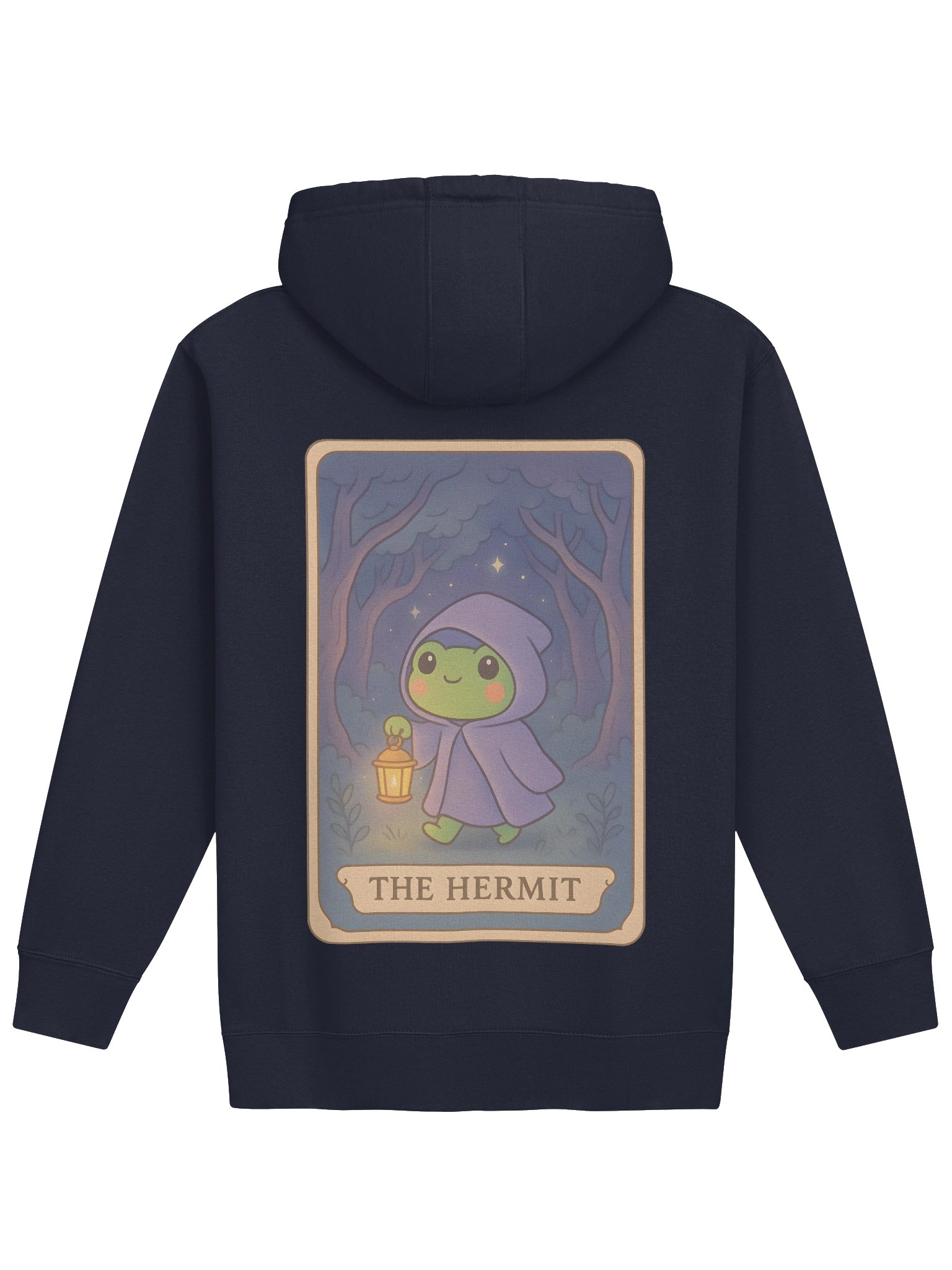 The Hermit - Tarotoads! - Unisex Custom-made Heavy Cotton Hoodie product image (1)