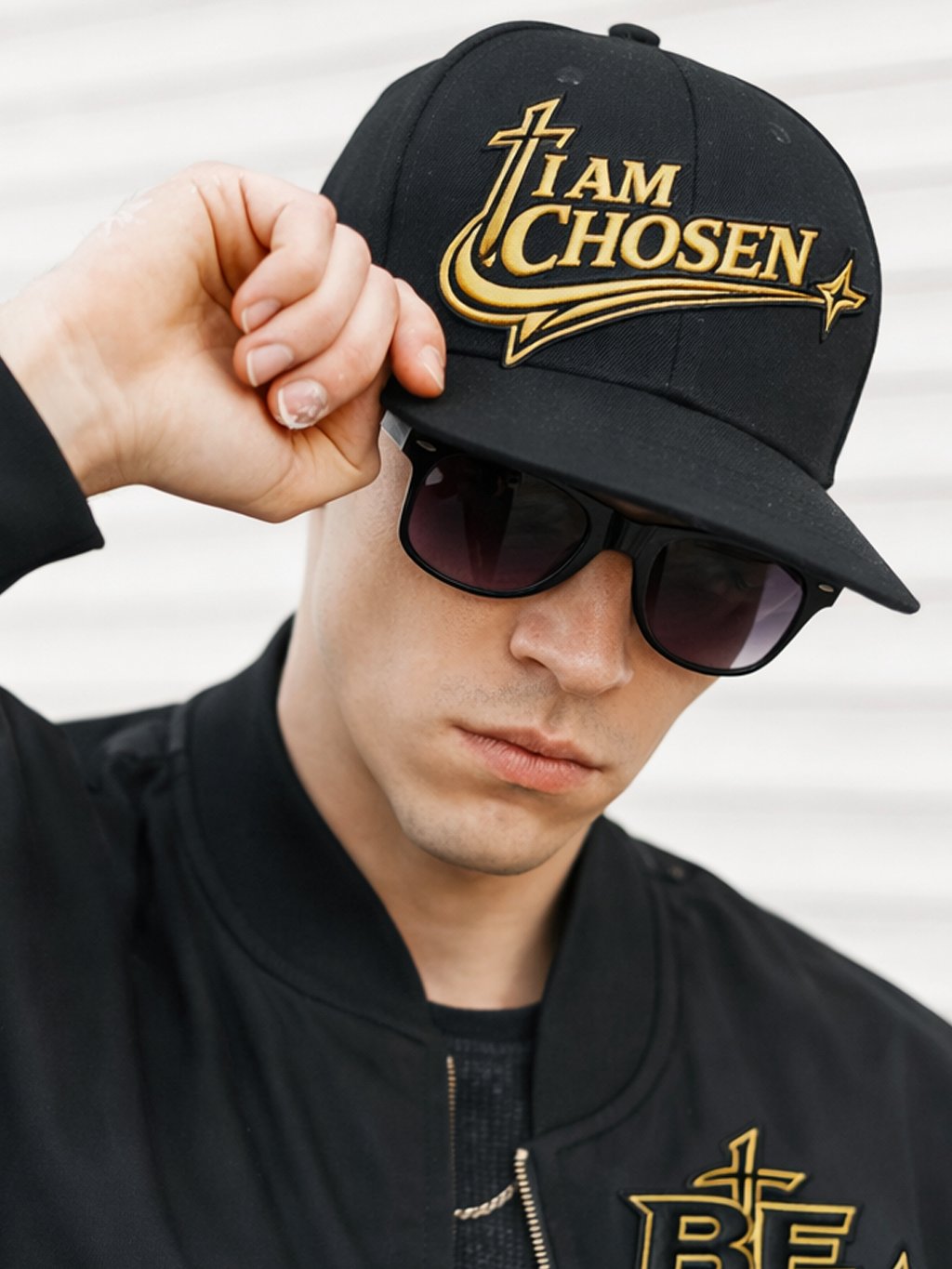 I AM CHOSEN CAP BLACK product image (1)