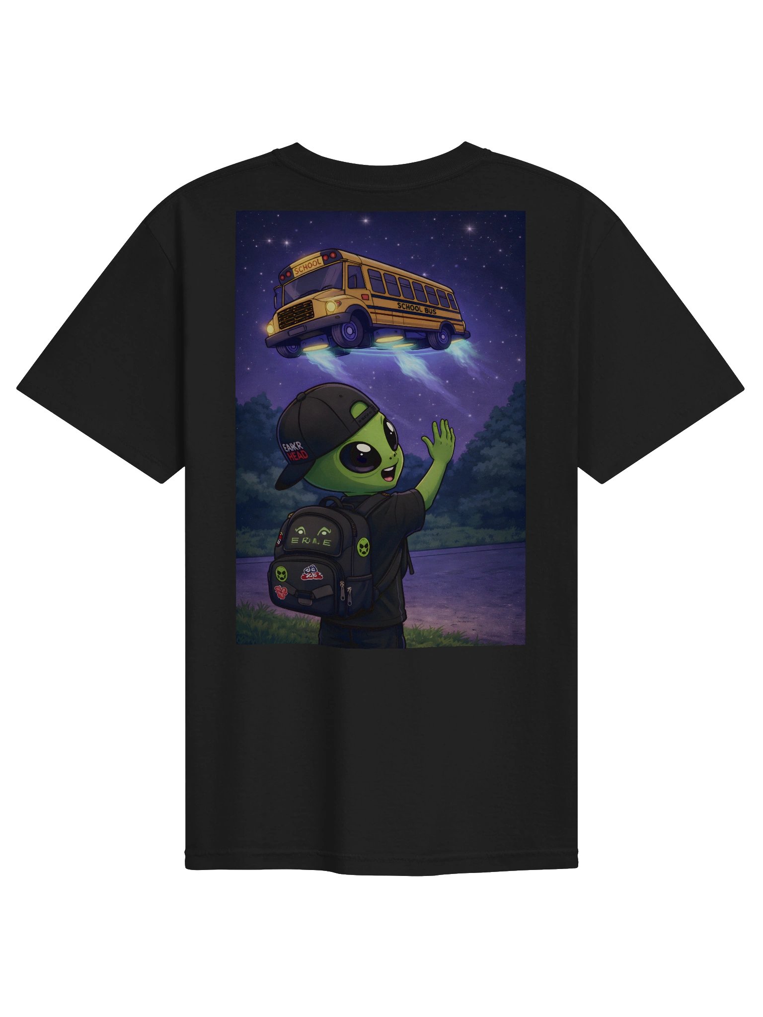 WRSE Little Alien Goes to School Tee product image (2)