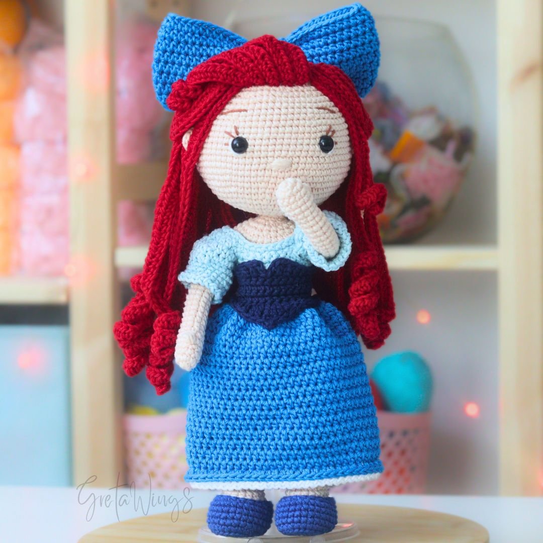 Paquete de Patrones de Ariel Amigurumi – Tres Diseños (Descarga Digital) product image (6)
