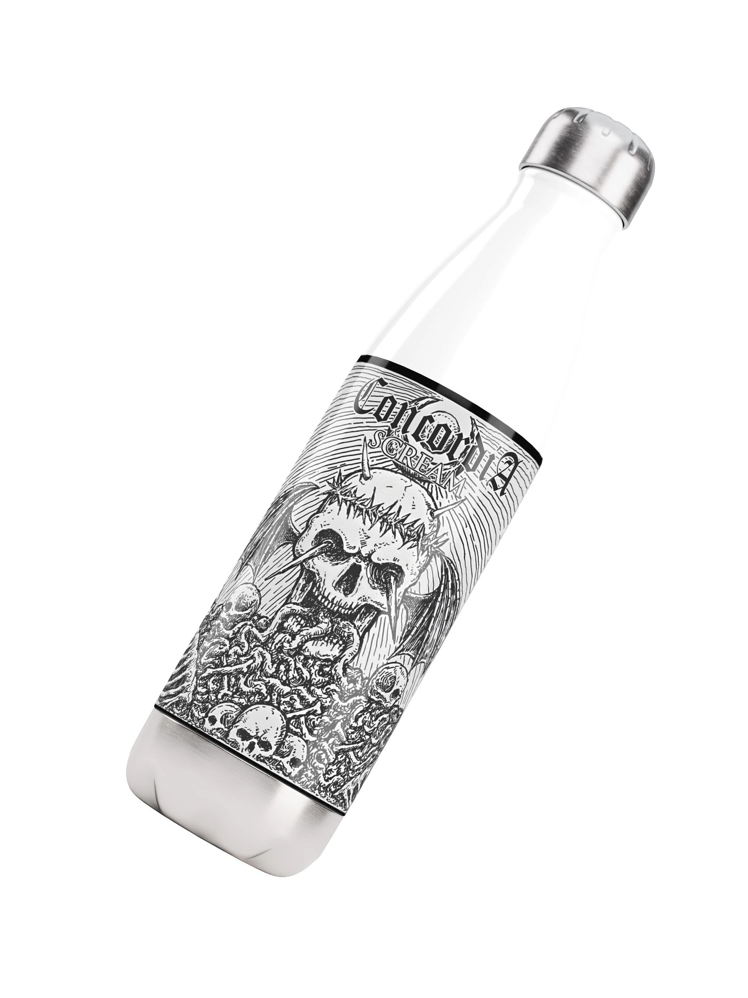 Steel bottle - Scream product image (4)