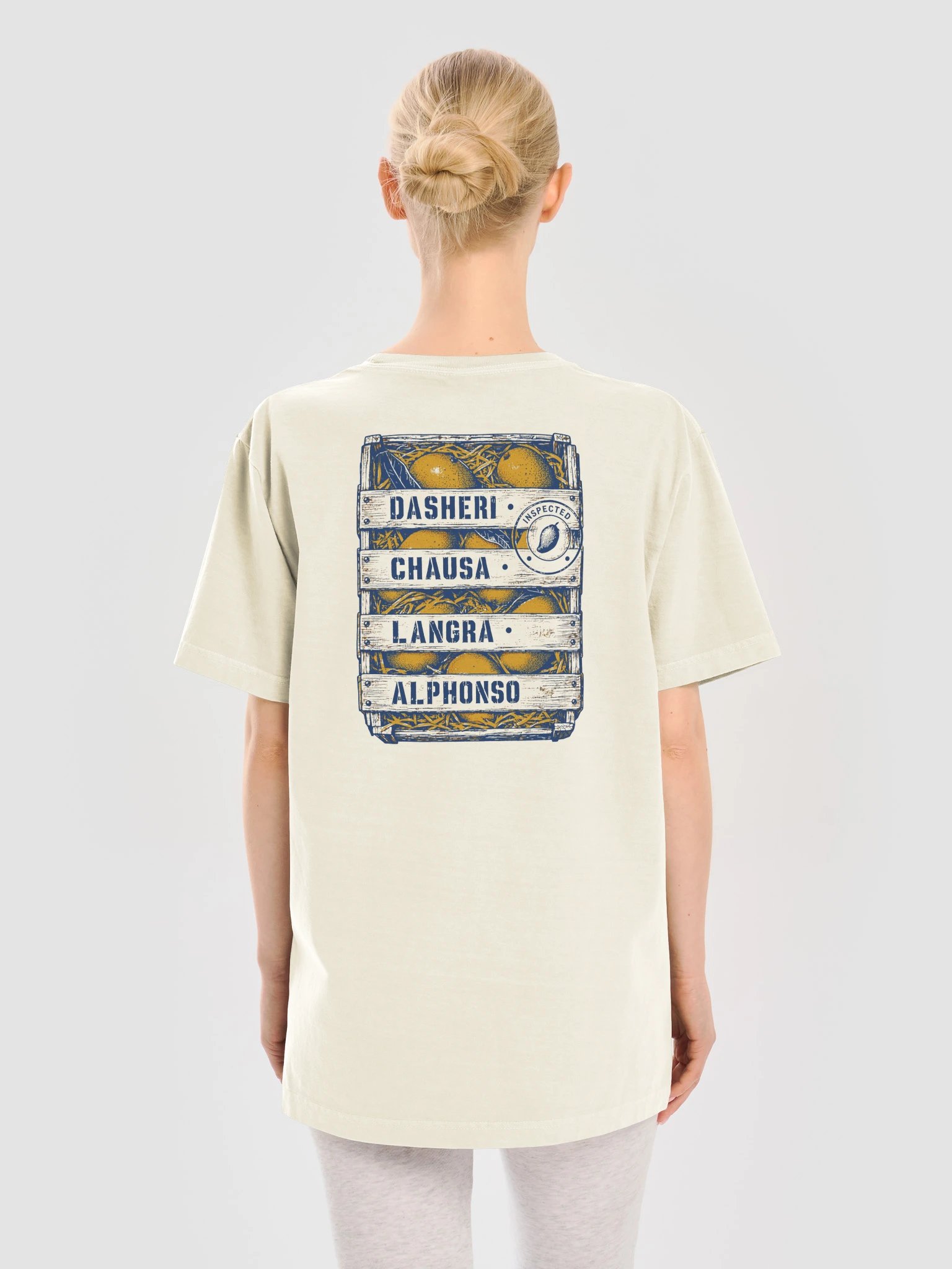 Dasheri · Chausa · Langra · Alphonso (Heavyweight Tee, Back Print) product image (10)