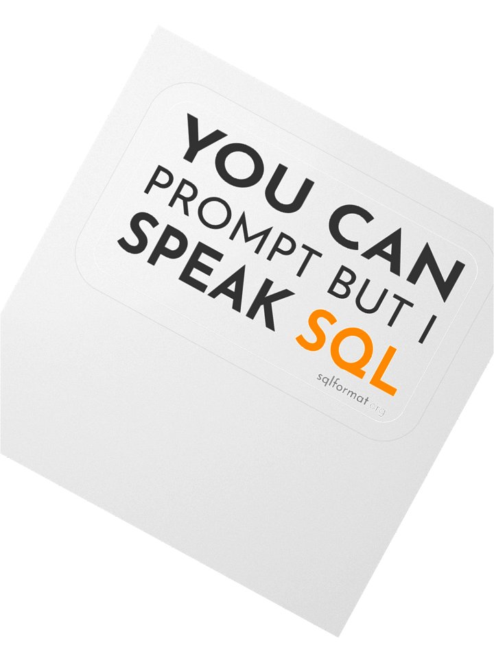 Speak SQL Sticker product image (4)