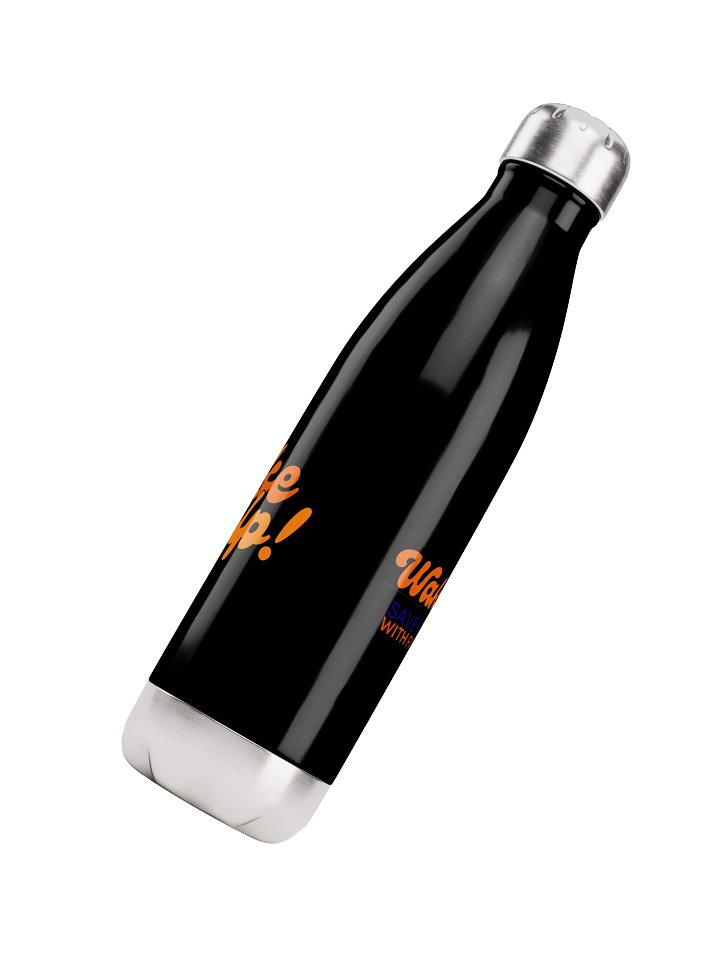 Wake Up! with Finch & Kane Save The Planet Water Bottle product image (2)