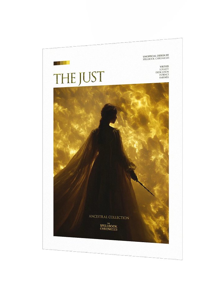 The Just - Matte Paper Poster - Ancestral Collection product image (2)