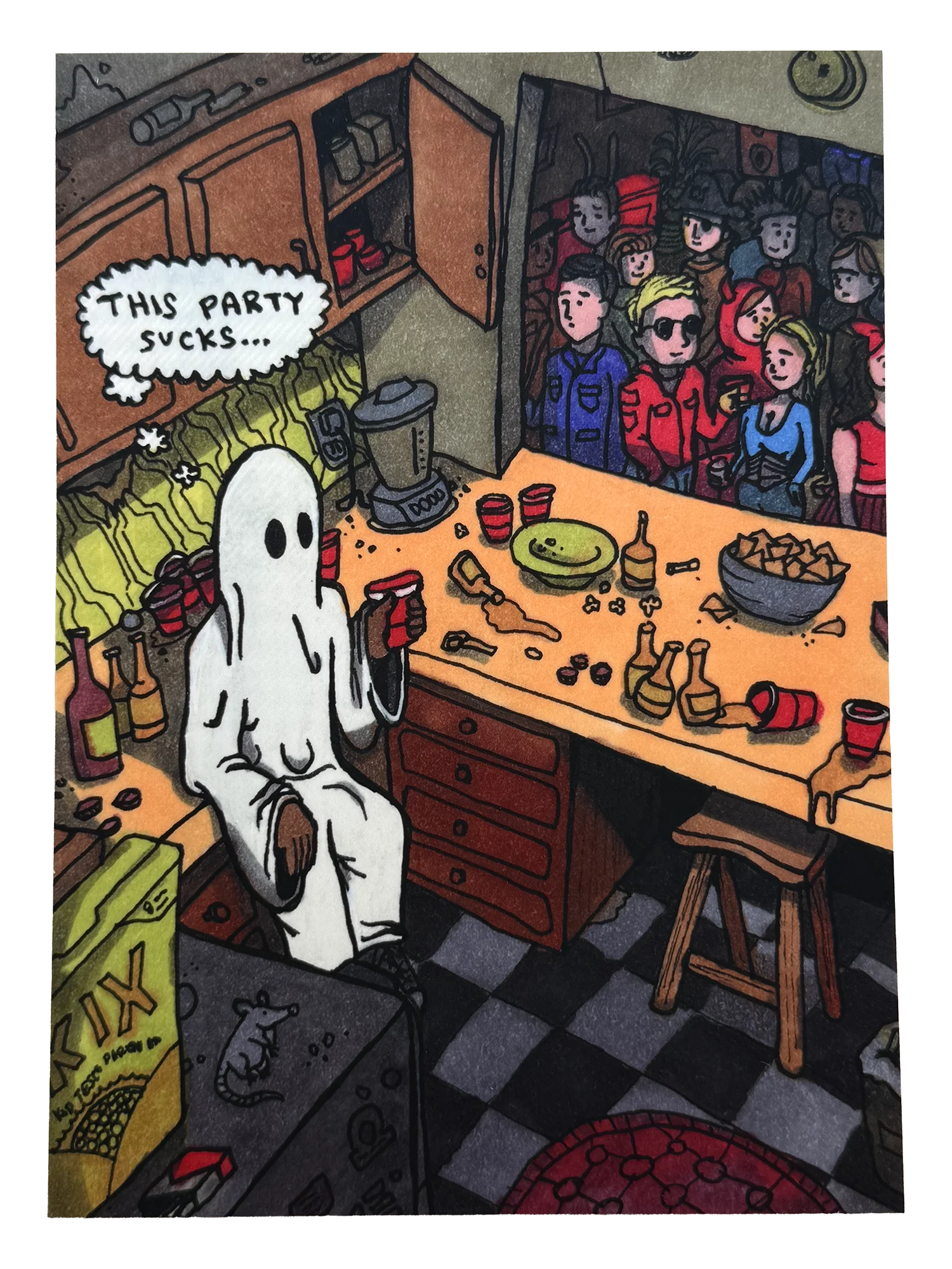 This Party Sucks (Art Print) product image (1)